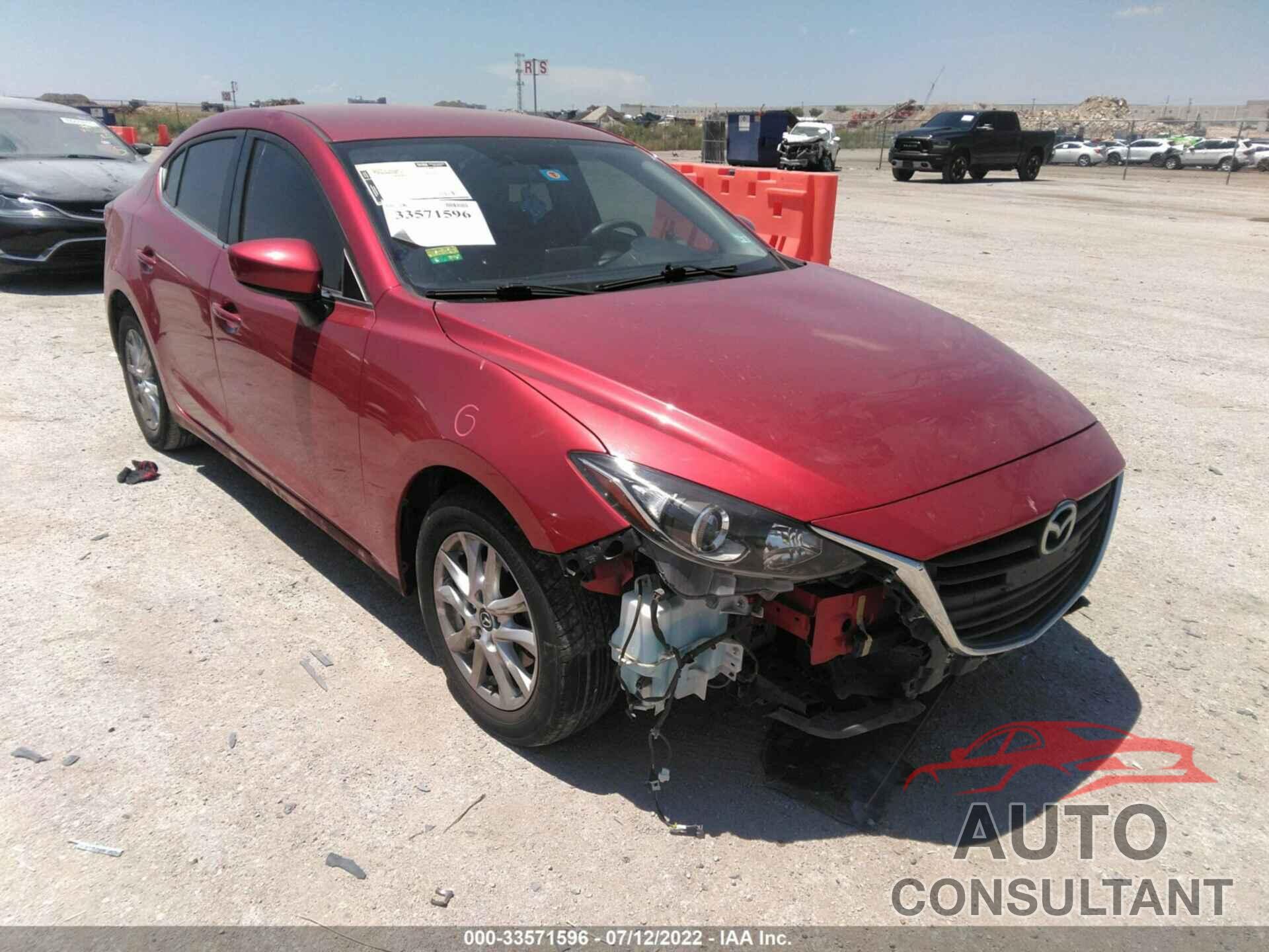 MAZDA MAZDA3 2016 - 3MZBM1U78GM294018