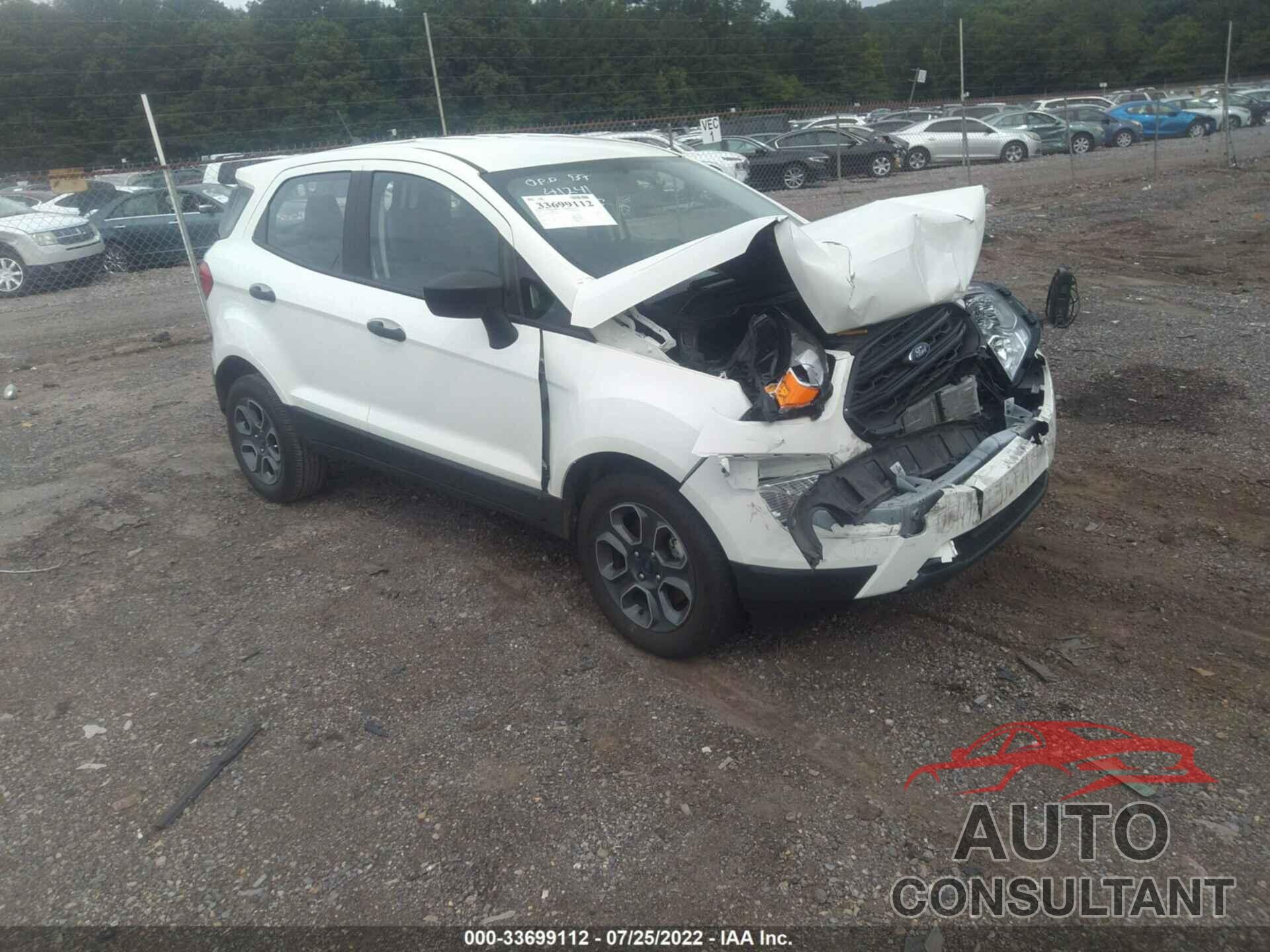 FORD ECOSPORT 2021 - MAJ3S2FEXMC419960