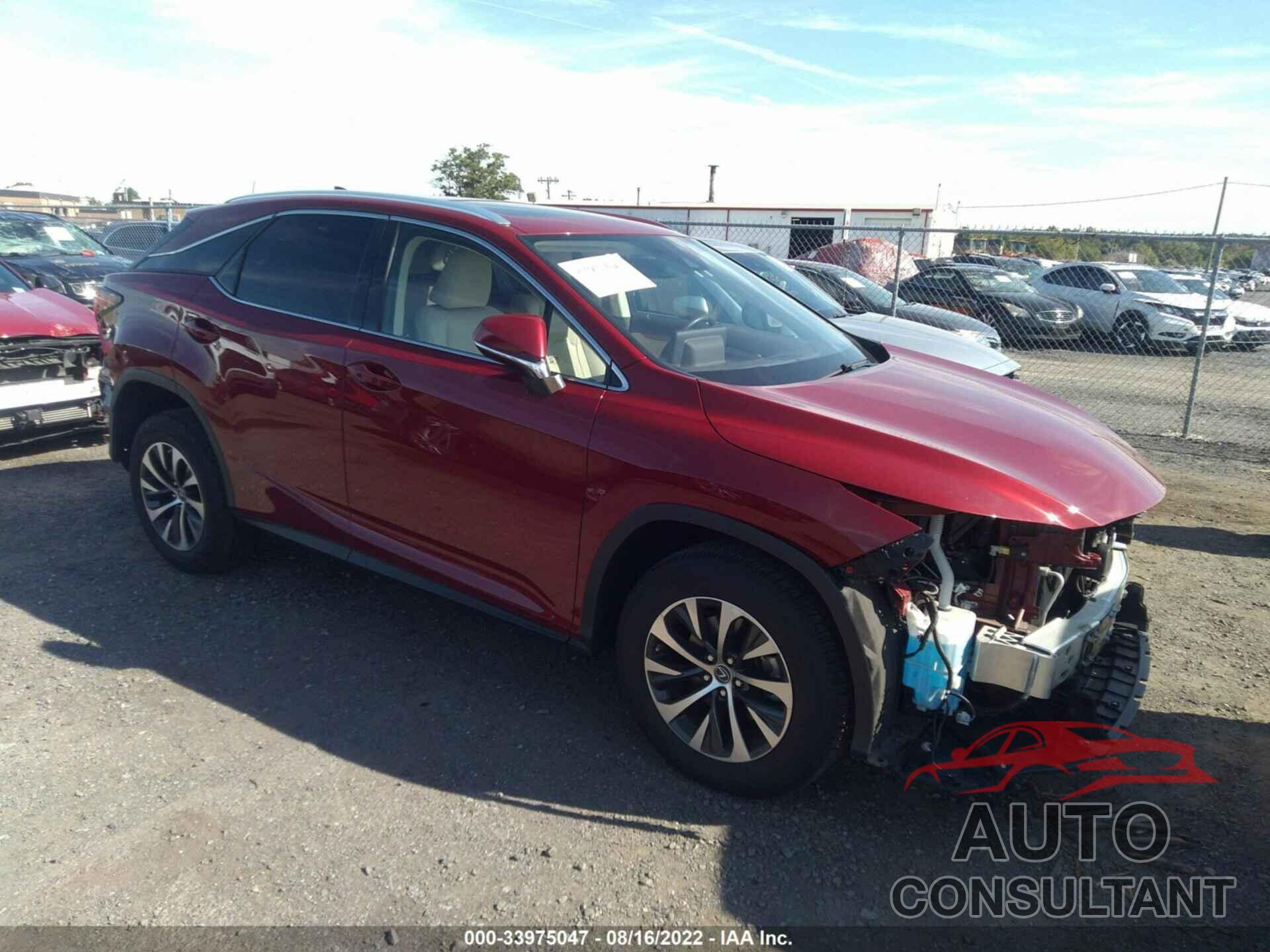 LEXUS RX 2020 - 2T2HZMDA8LC252197