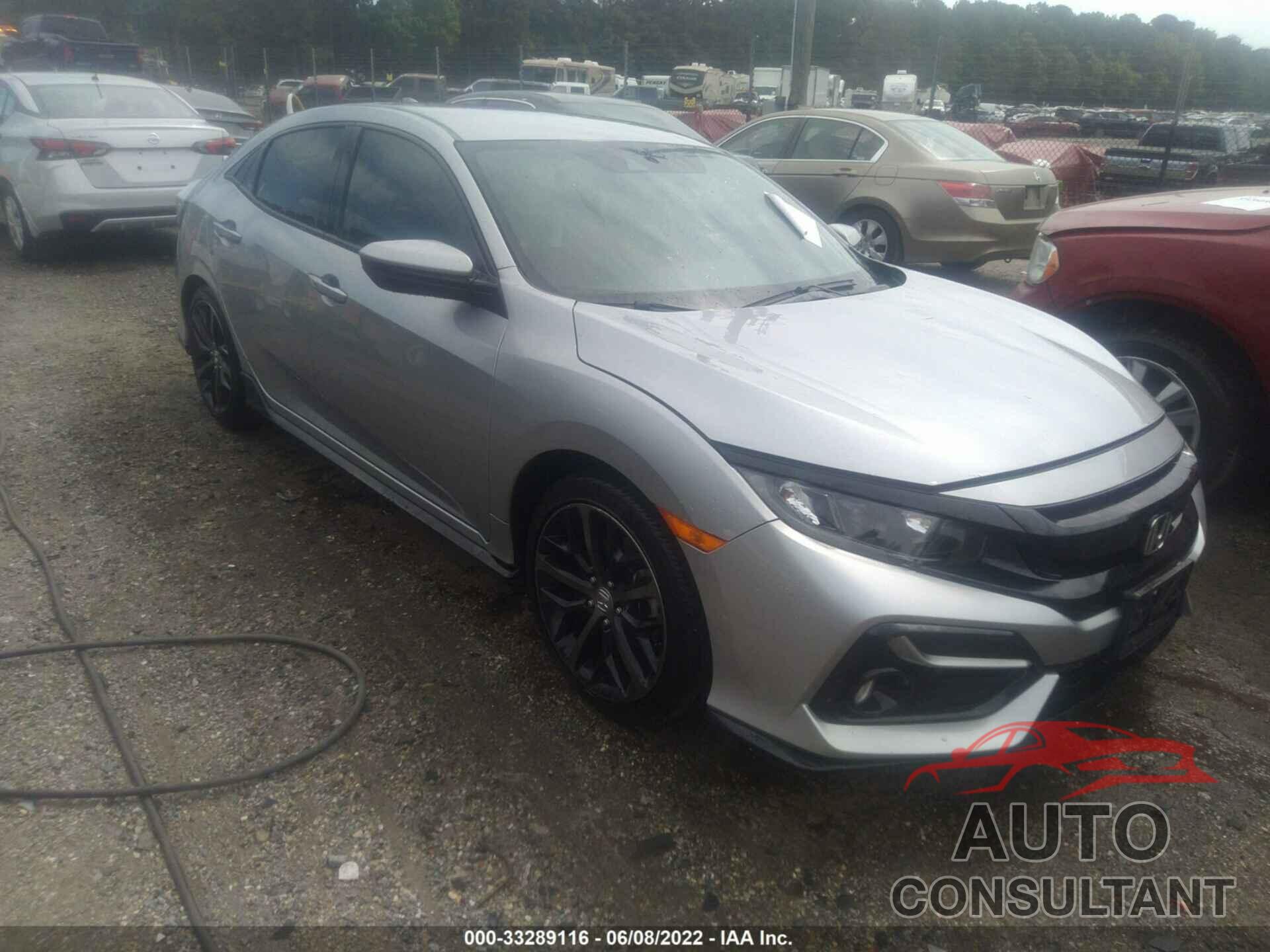 HONDA CIVIC HATCHBACK 2021 - SHHFK7H40MU232009
