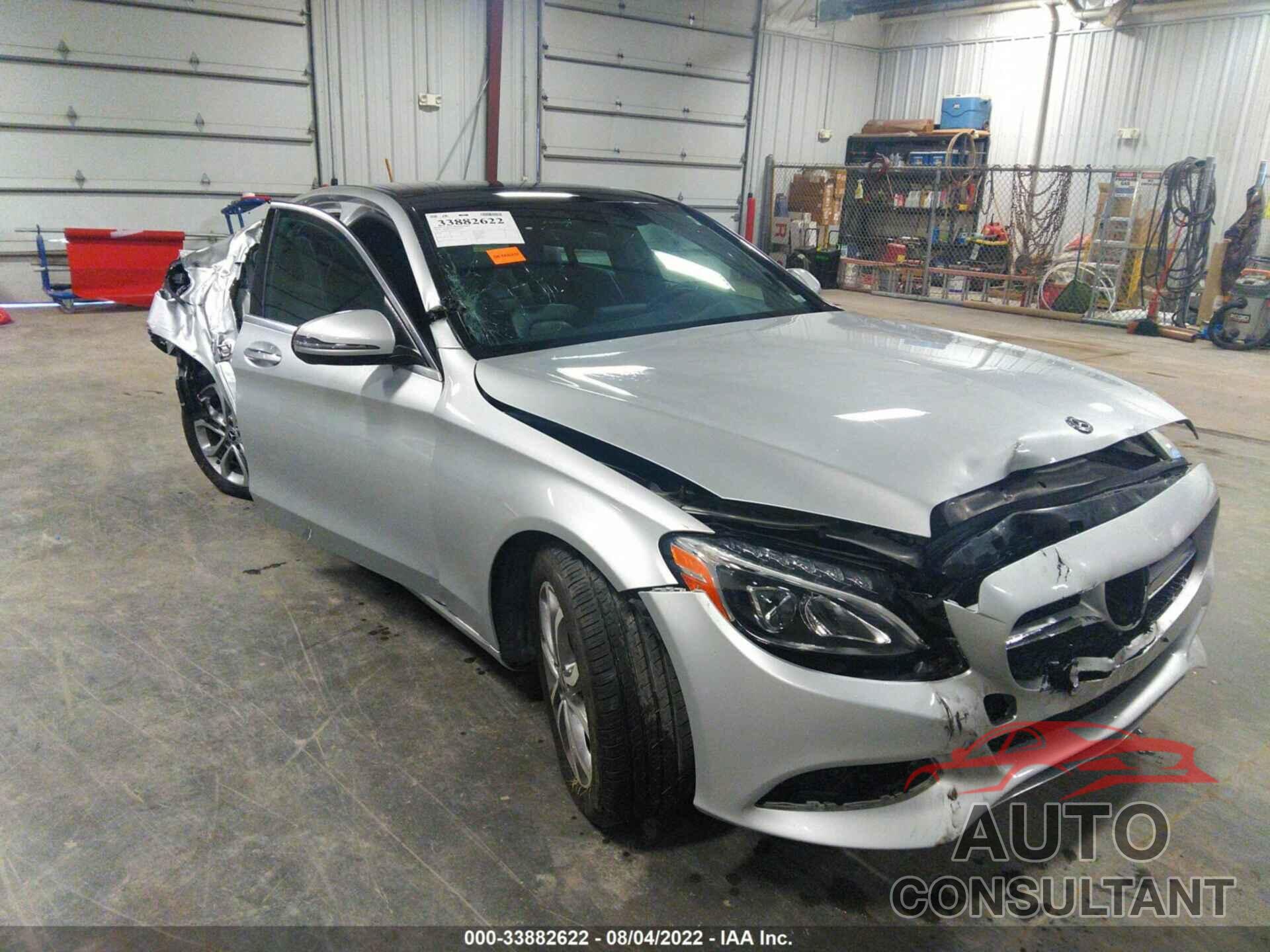 MERCEDES-BENZ C-CLASS 2018 - 55SWF4KB0JU260687