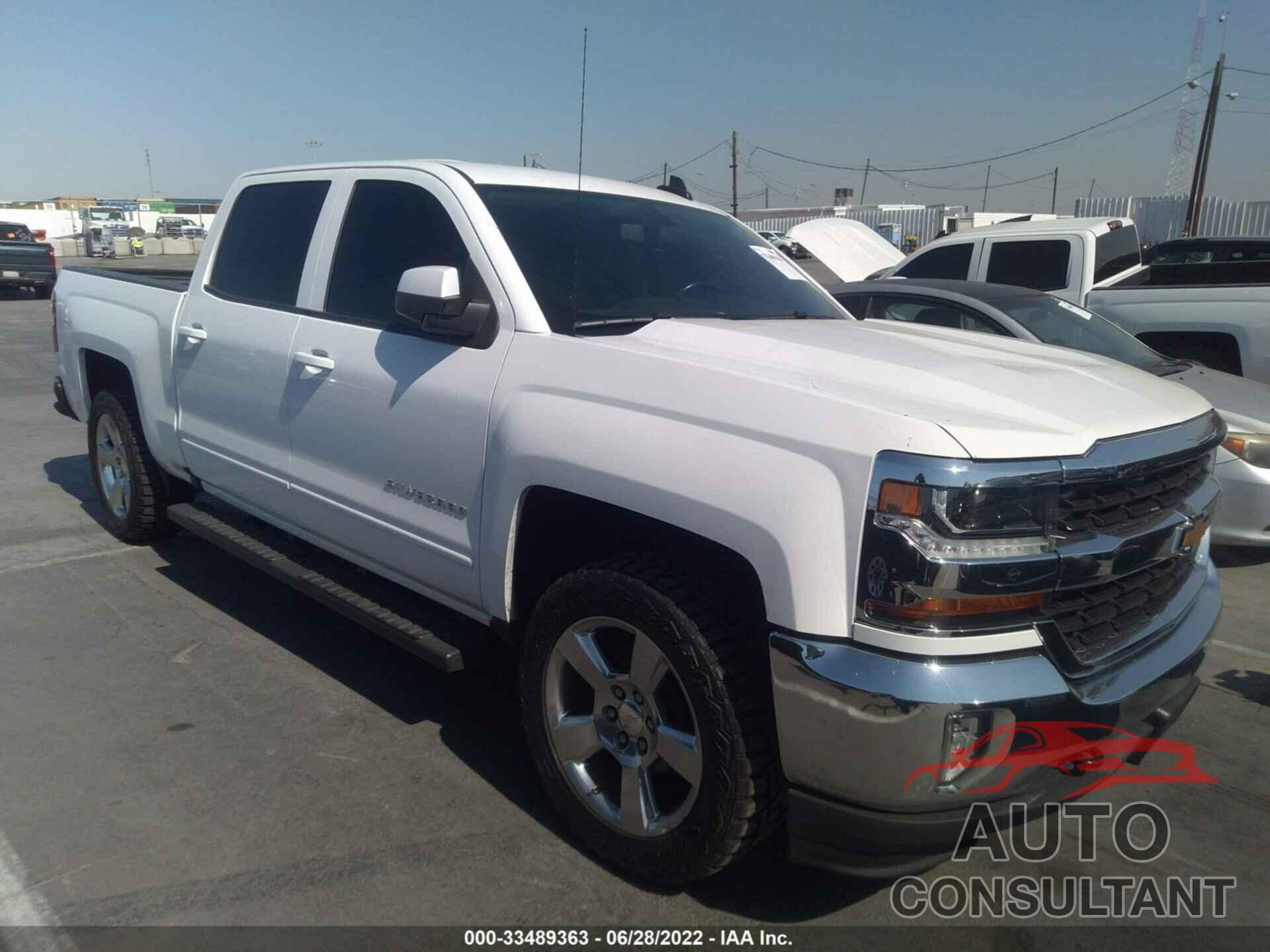 CHEVROLET SILVERADO 1500 2017 - 3GCUKREC9HG119658