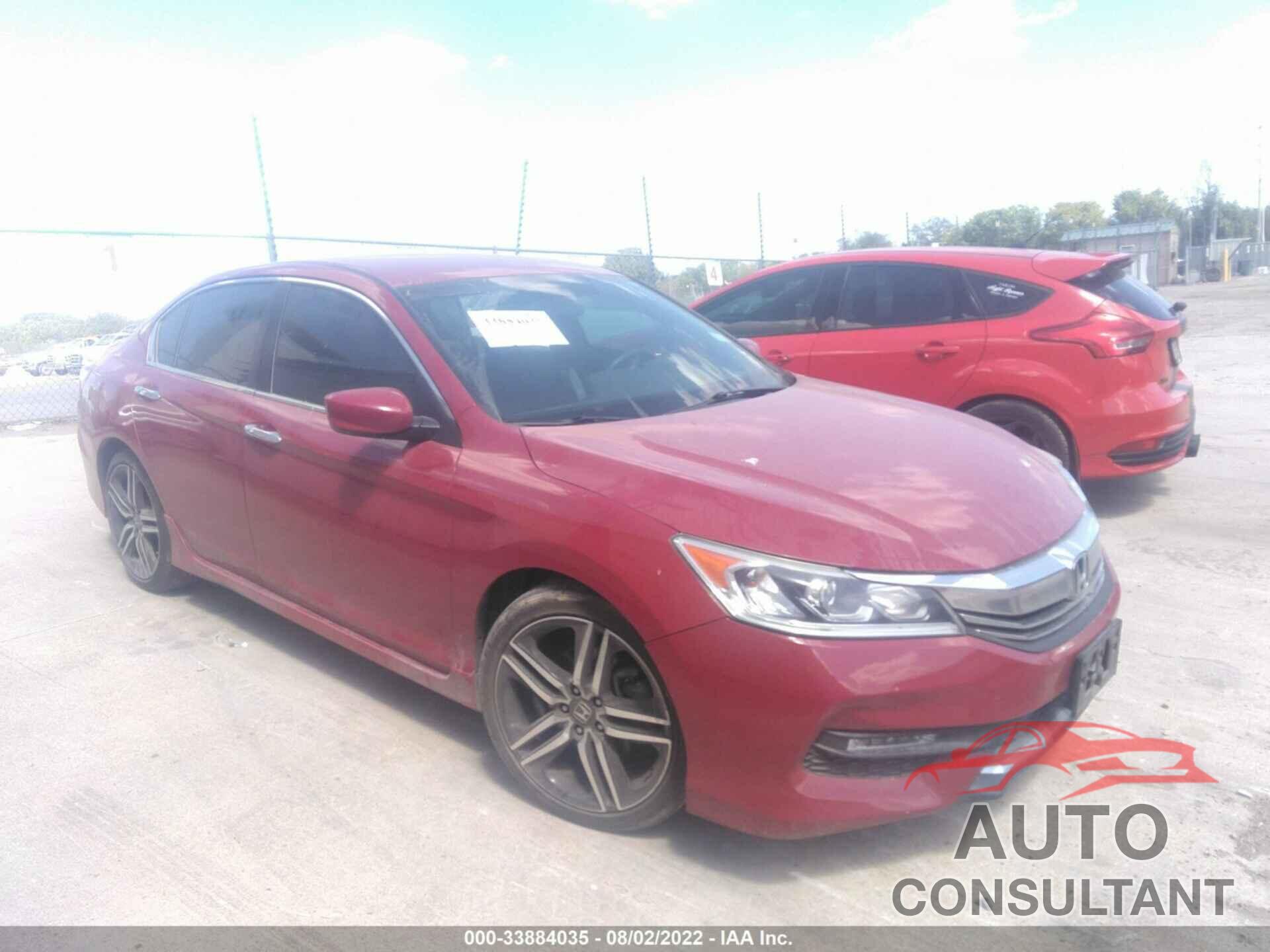 HONDA ACCORD SEDAN 2017 - 1HGCR2F18HA194587