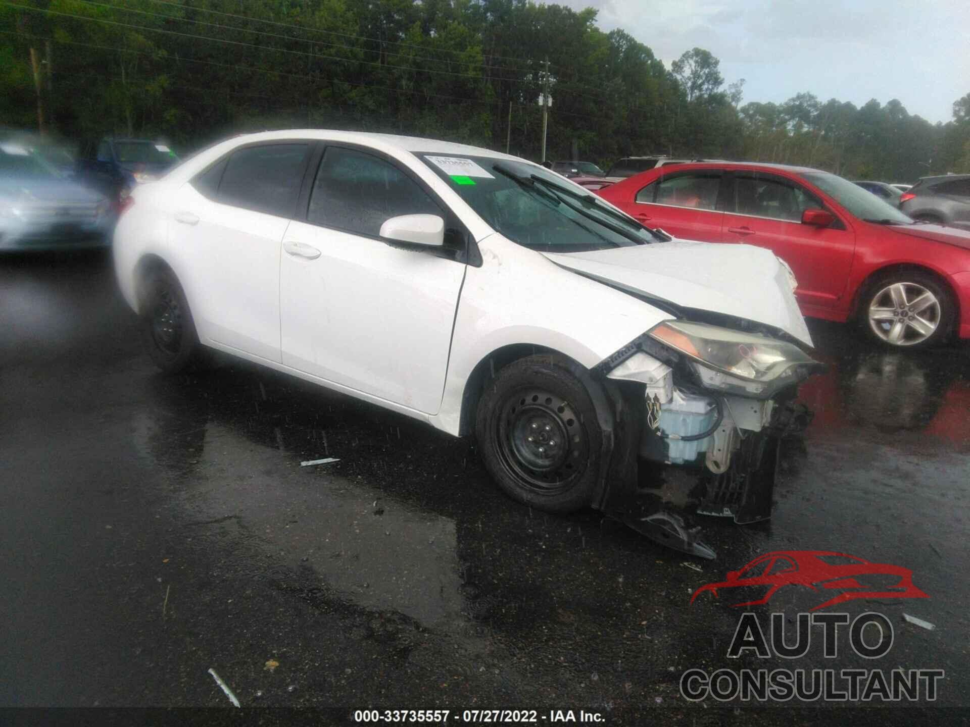 TOYOTA COROLLA 2016 - 5YFBURHE9GP378772
