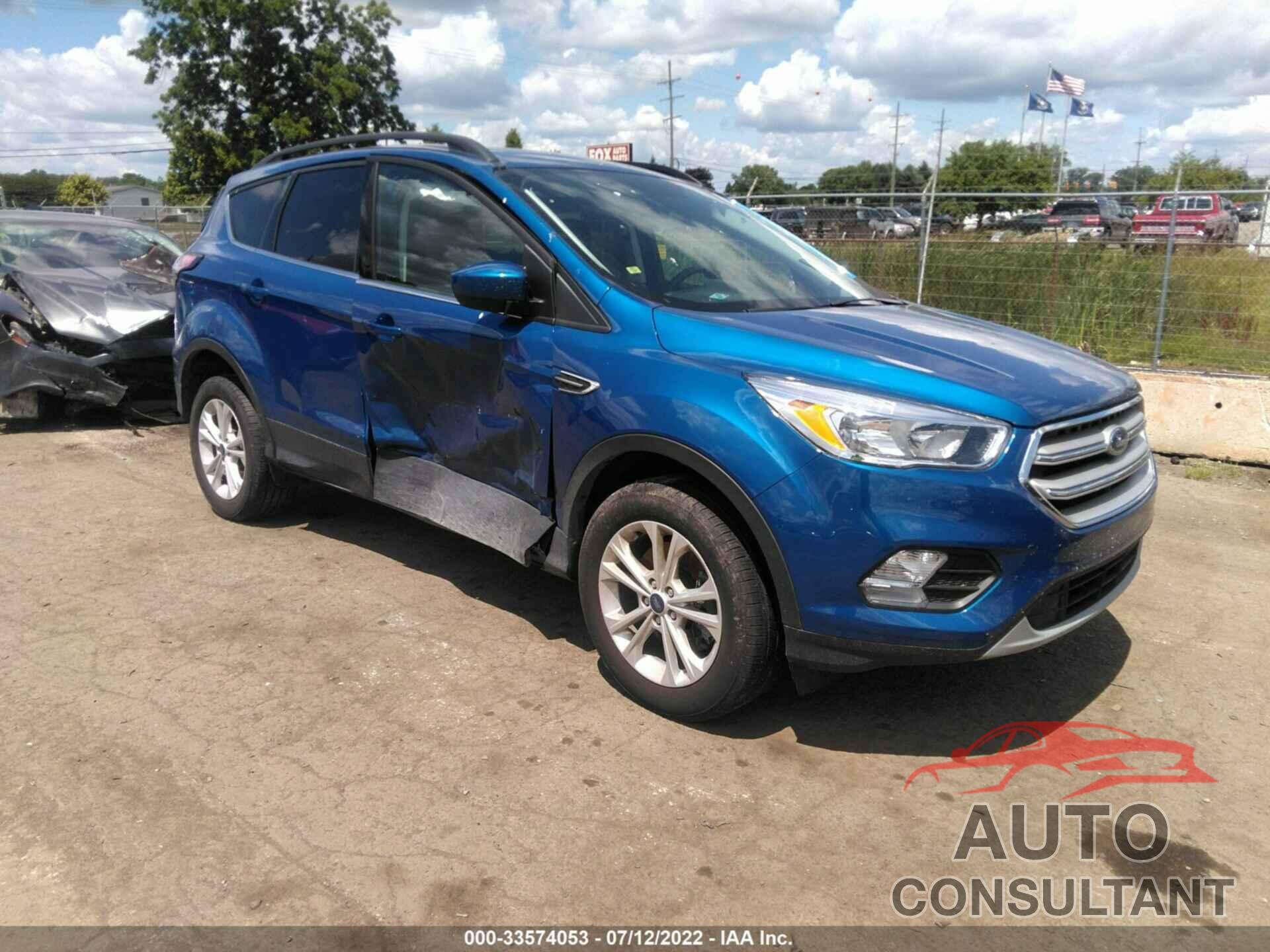 FORD ESCAPE 2018 - 1FMCU9GD3JUD57807
