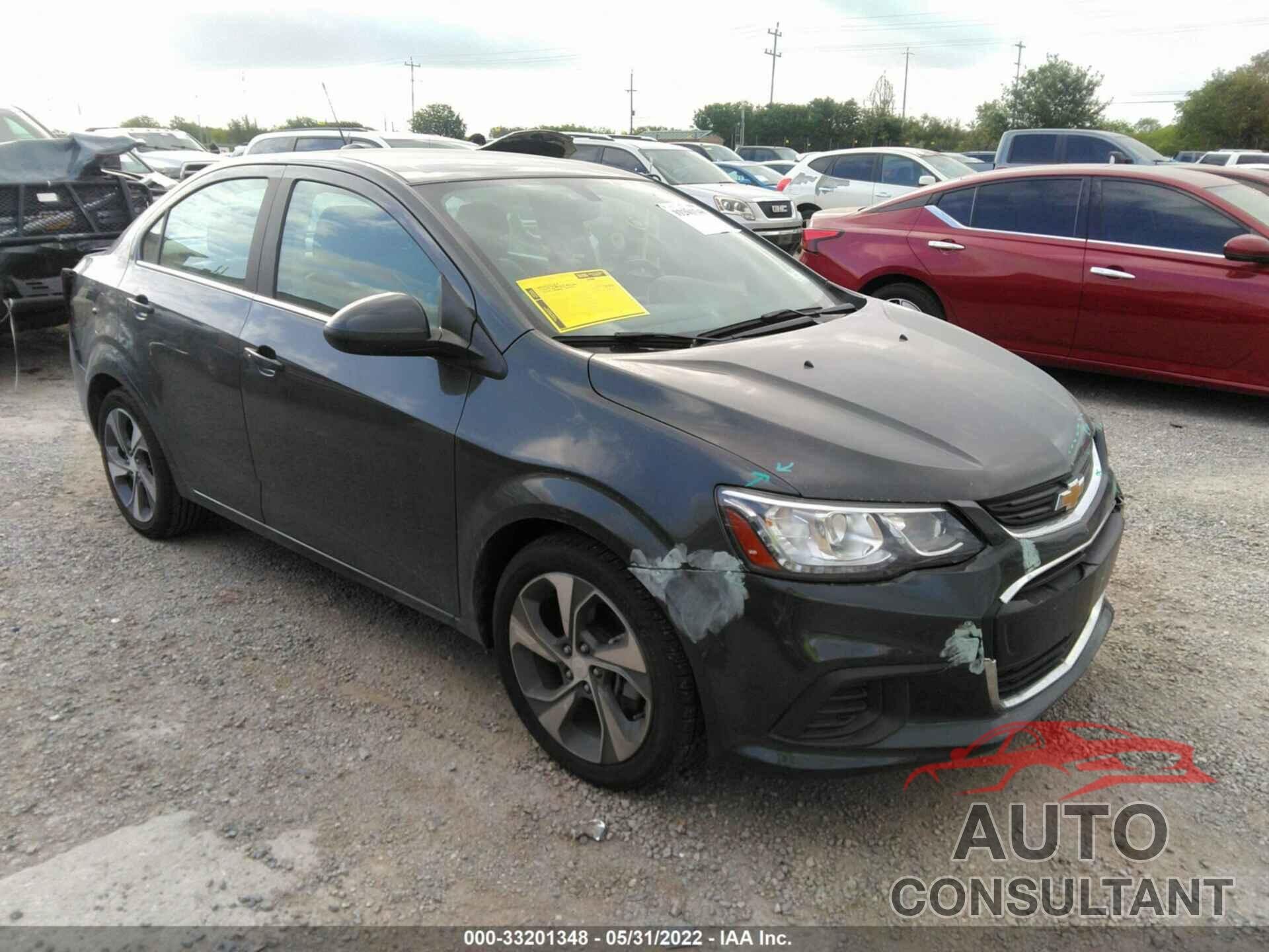 CHEVROLET SONIC 2019 - 1G1JF5SB7K4123006