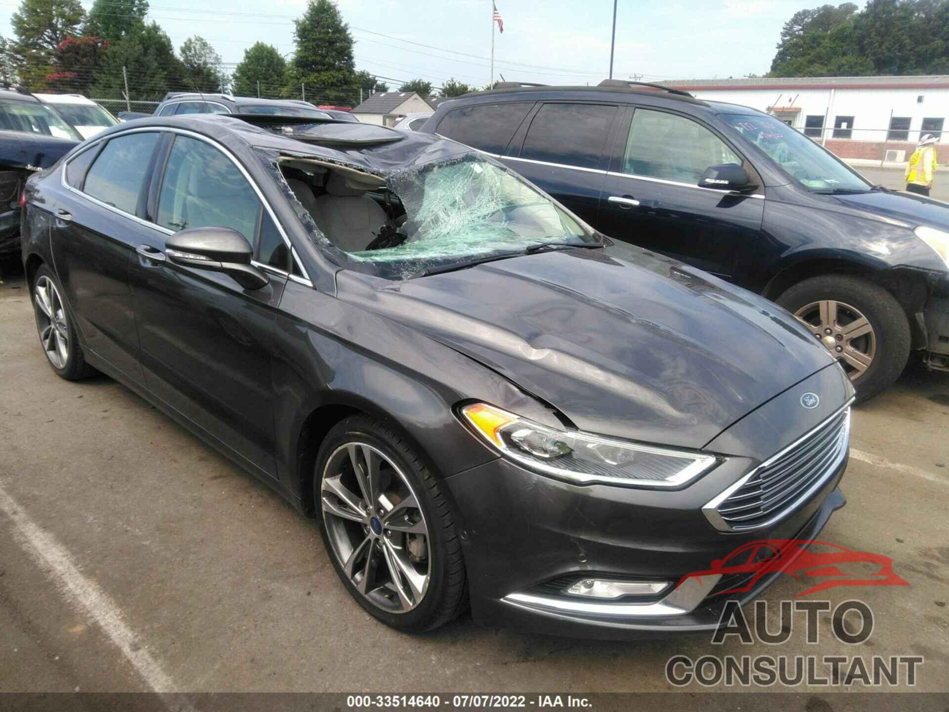 FORD FUSION 2017 - 3FA6P0D9XHR120601