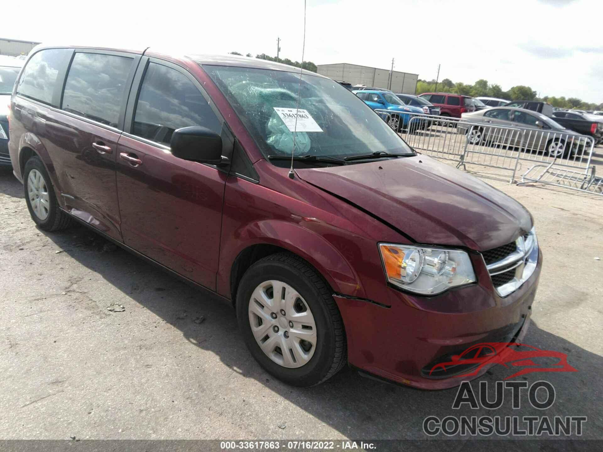 DODGE GRAND CARAVAN 2018 - 2C4RDGBG9JR161923