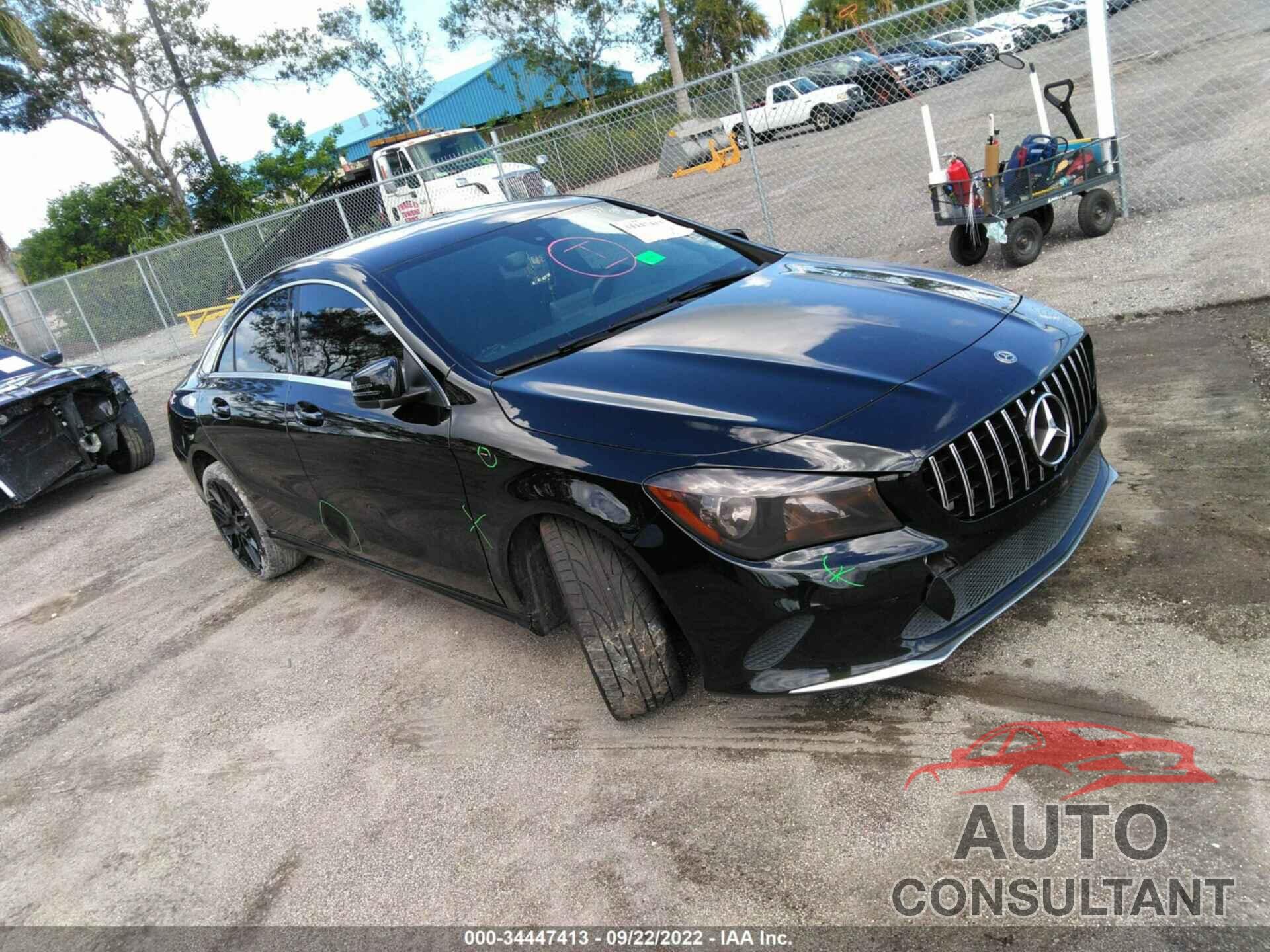 MERCEDES-BENZ CLA 2018 - WDDSJ4EB7JN614237
