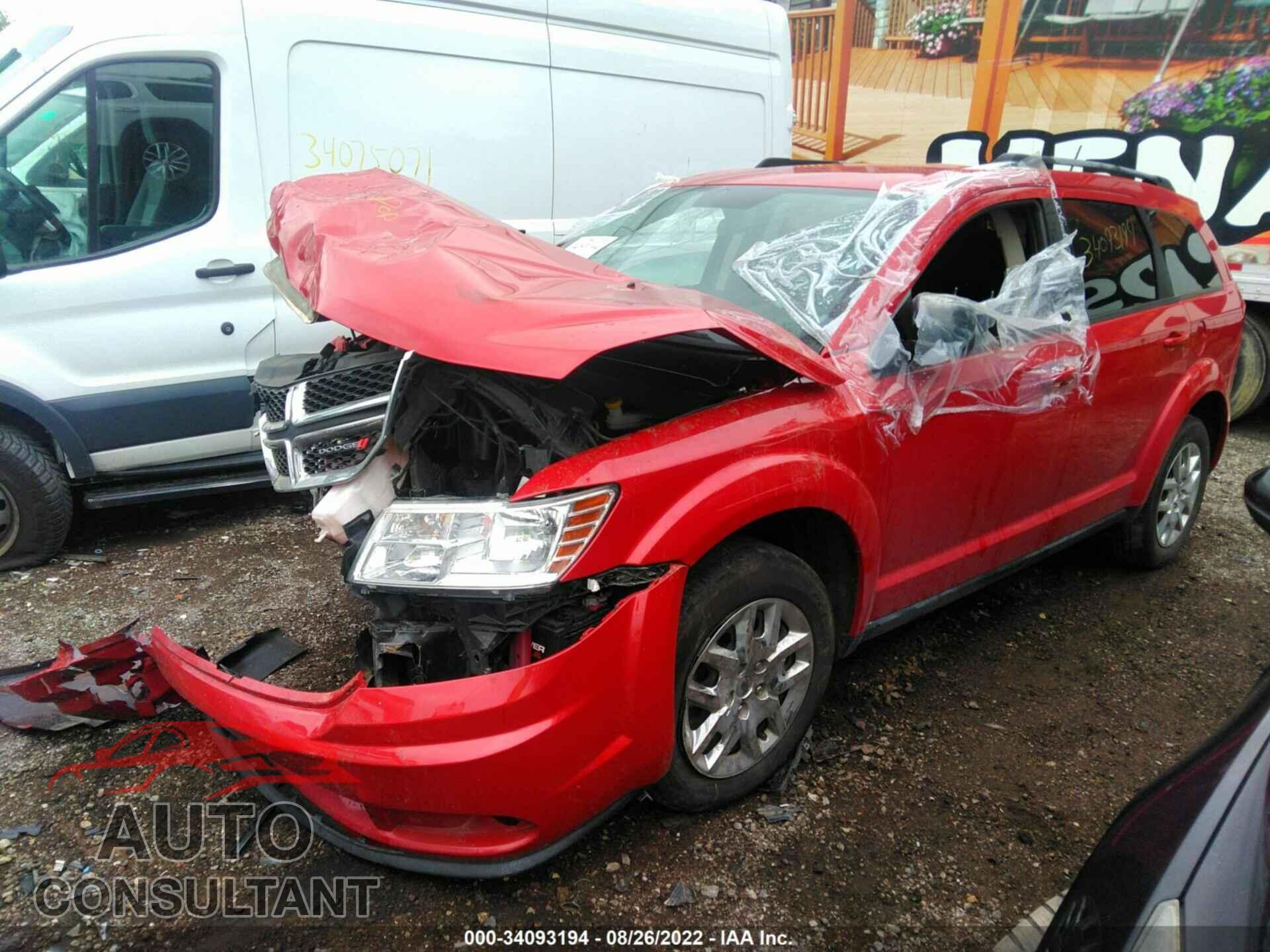 DODGE JOURNEY 2017 - 3C4PDCAB9HT698370