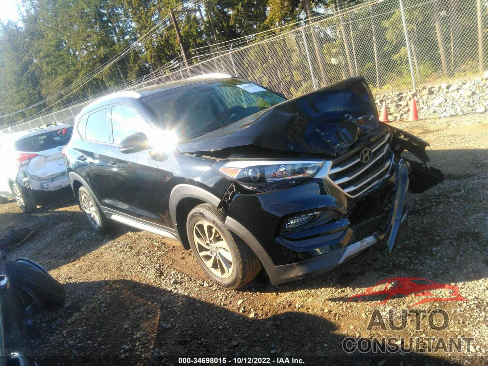 HYUNDAI TUCSON 2017 - KM8J3CA27HU315746