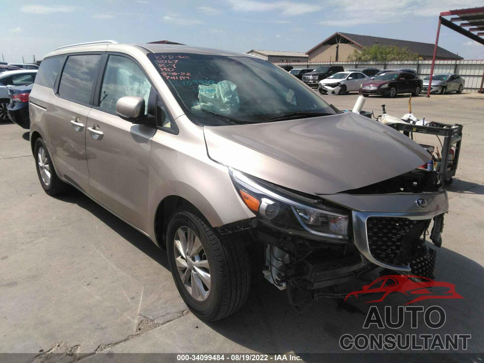 KIA SEDONA 2017 - KNDMB5C16H6308067