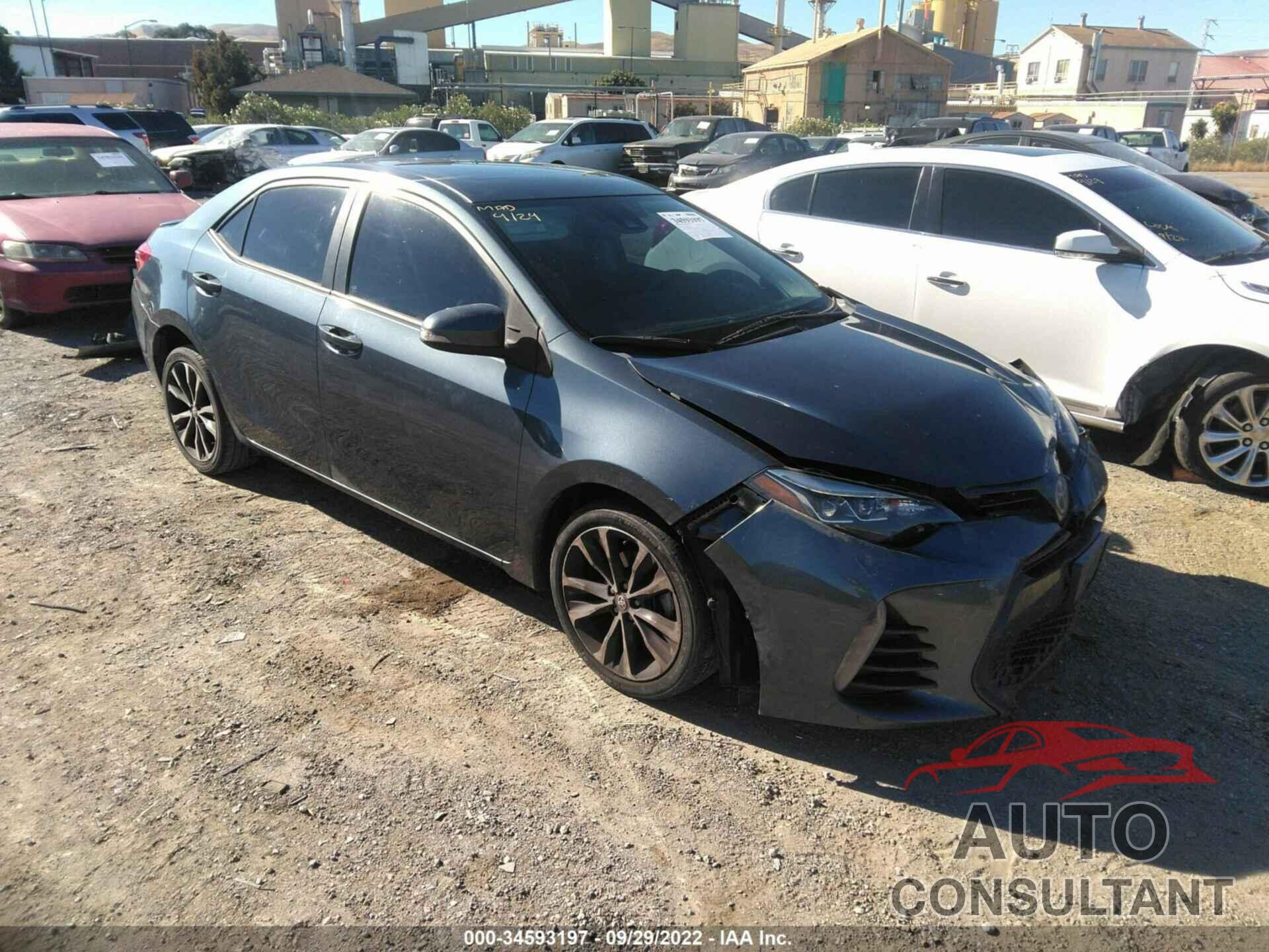 TOYOTA COROLLA 2017 - 2T1BURHE1HC787642
