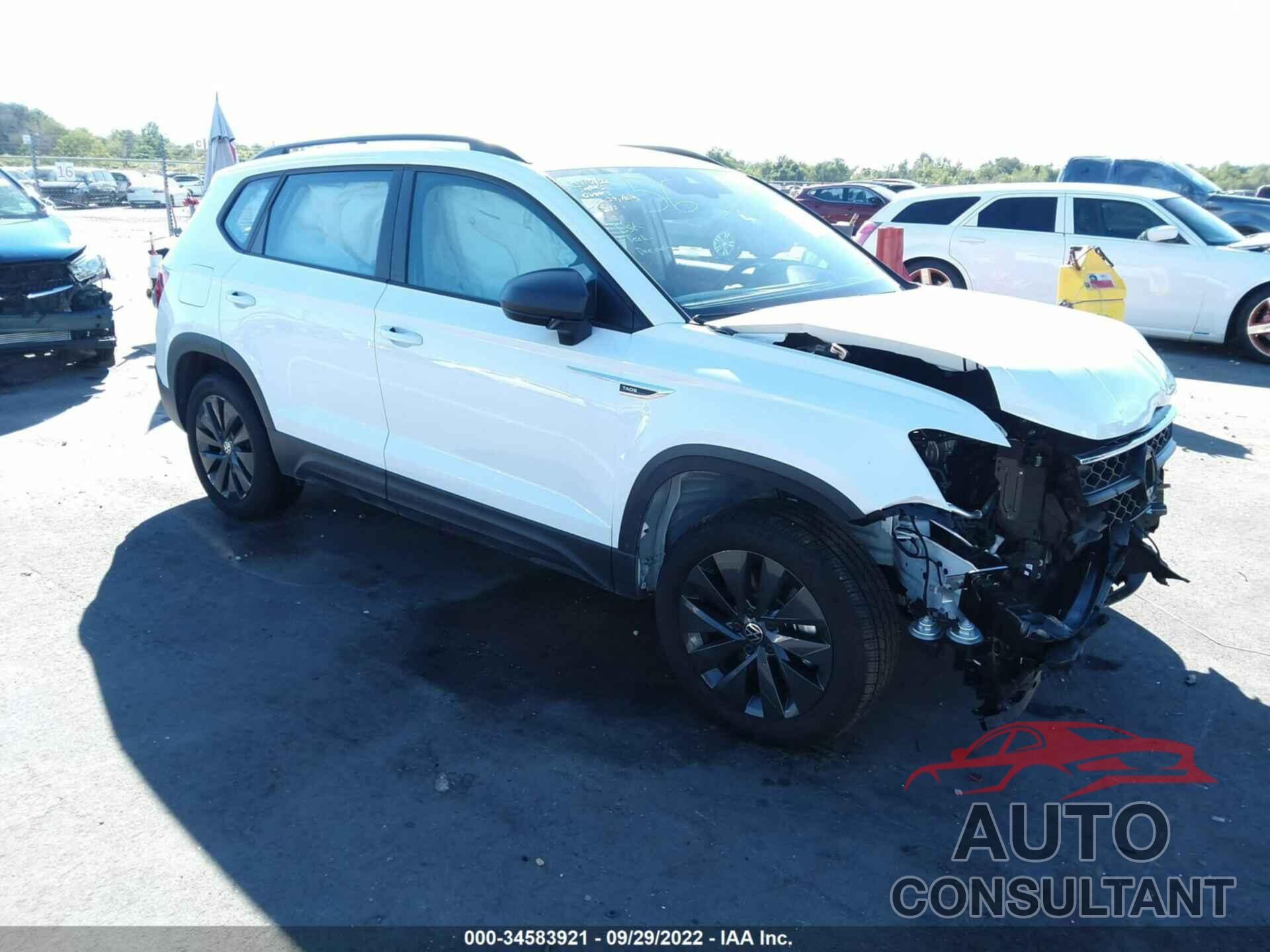 VOLKSWAGEN TAOS 2022 - 3VVDX7B21NM077440