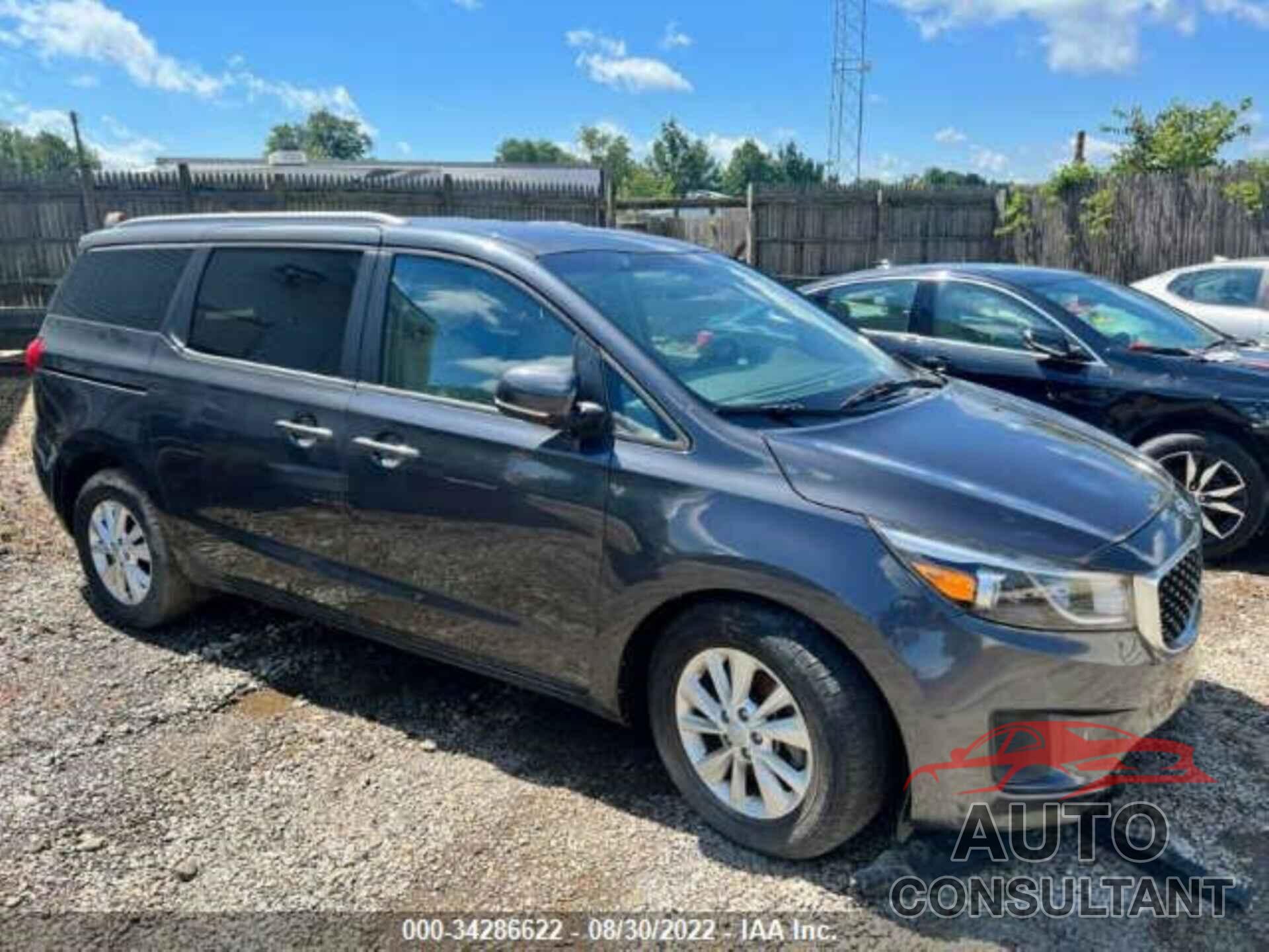 KIA SEDONA 2016 - KNDMB5C13G6088689