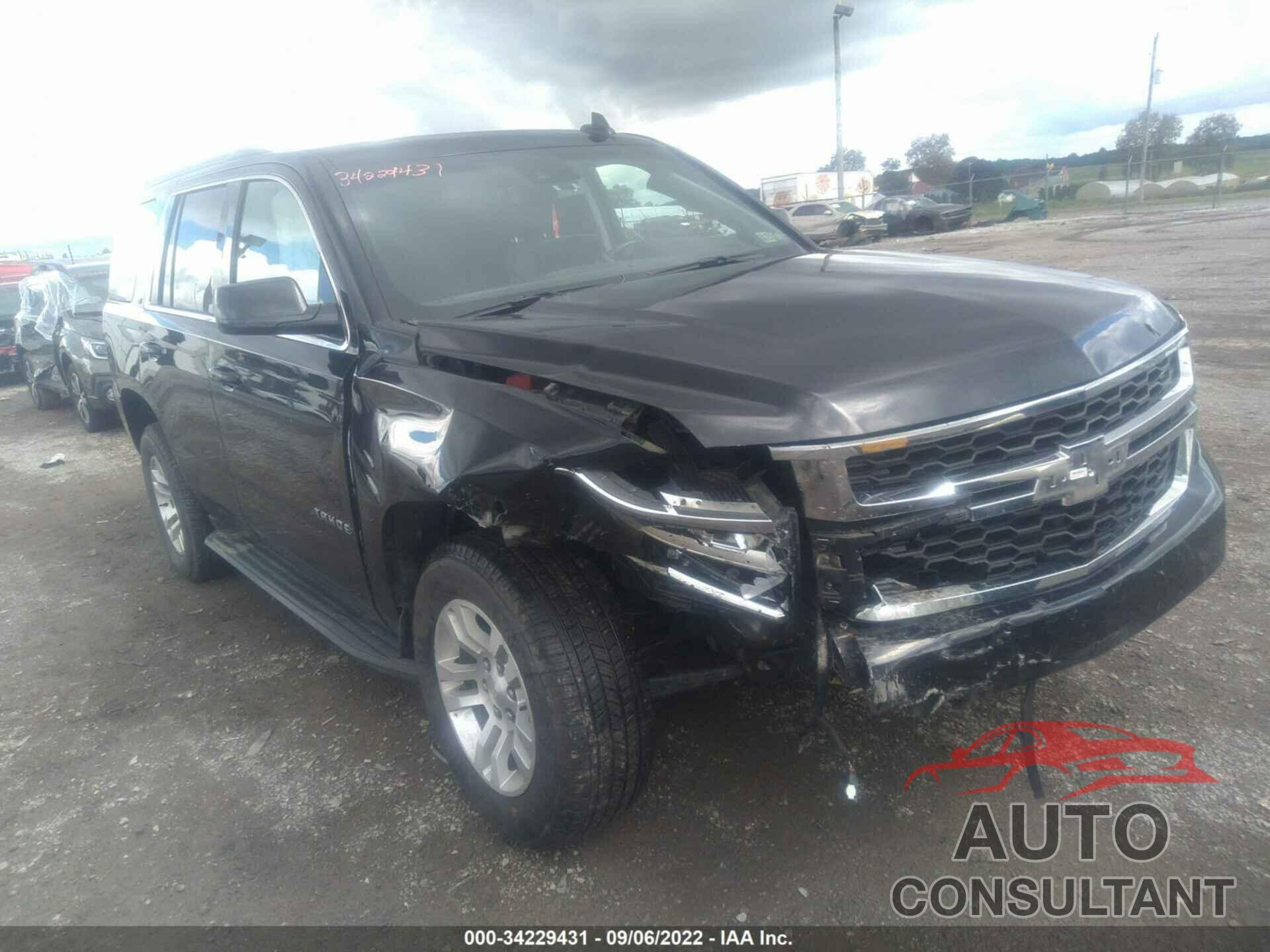 CHEVROLET TAHOE 2018 - 1GNSKBKC6JR236257