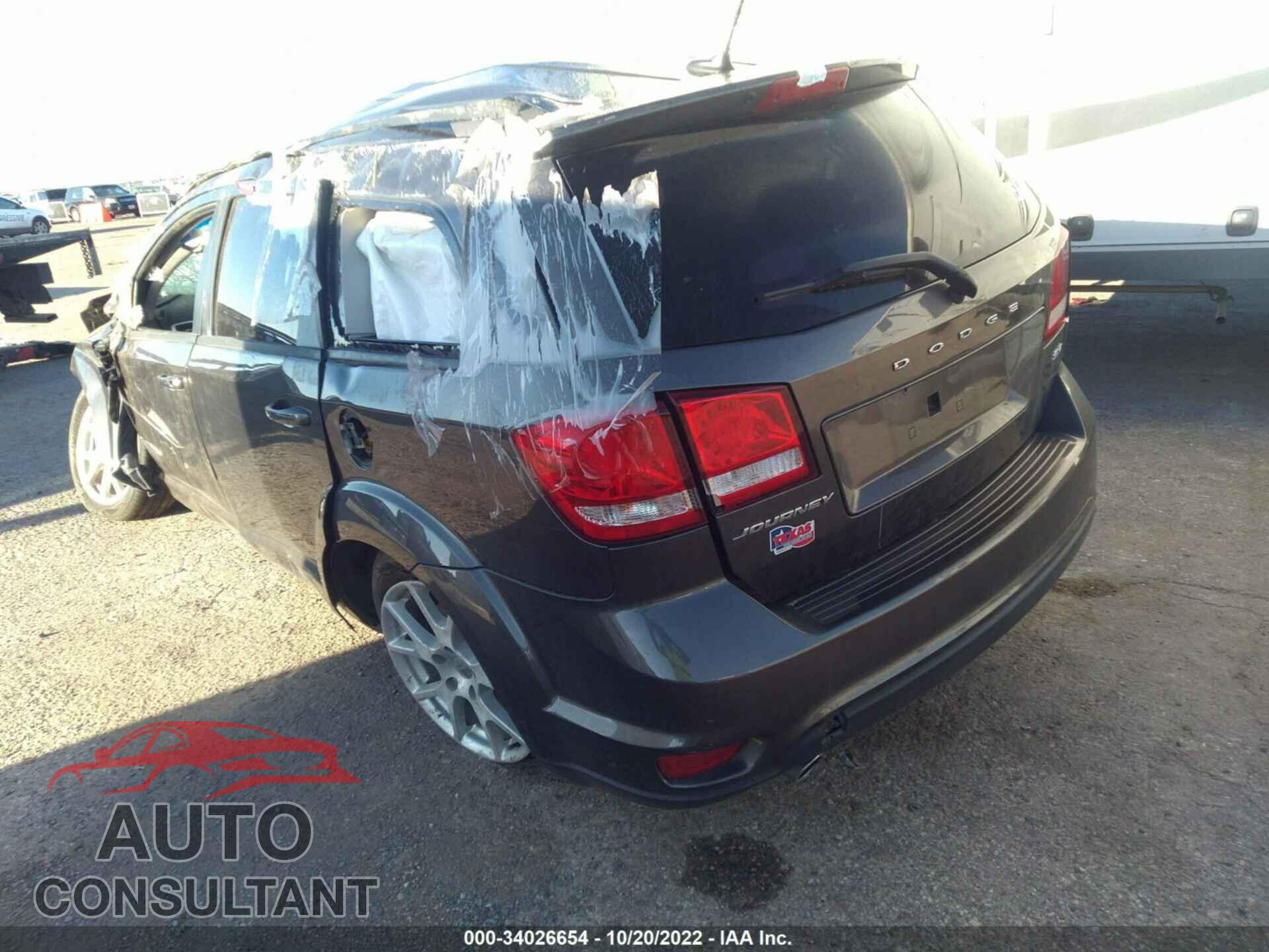 DODGE JOURNEY 2017 - 3C4PDCBG8HT568784