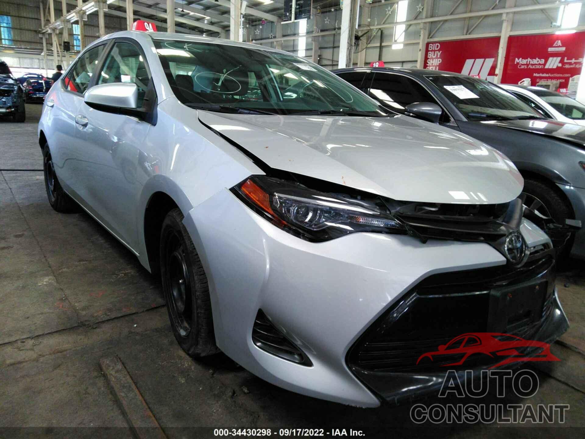 TOYOTA COROLLA 2019 - 001BURHE7KC232881