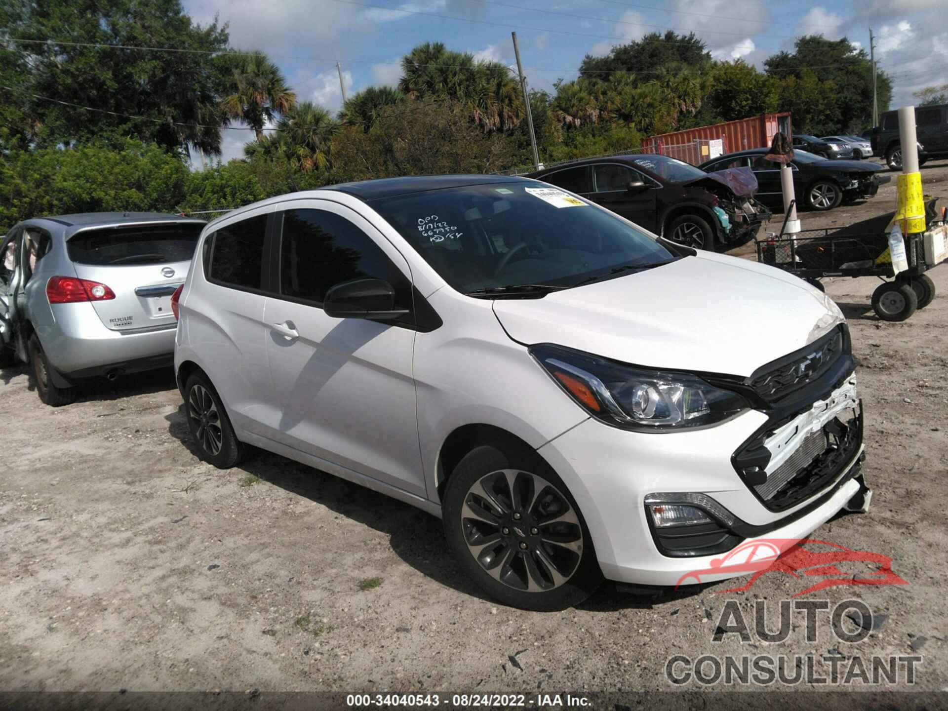 CHEVROLET SPARK 2021 - KL8CD6SA4MC216831