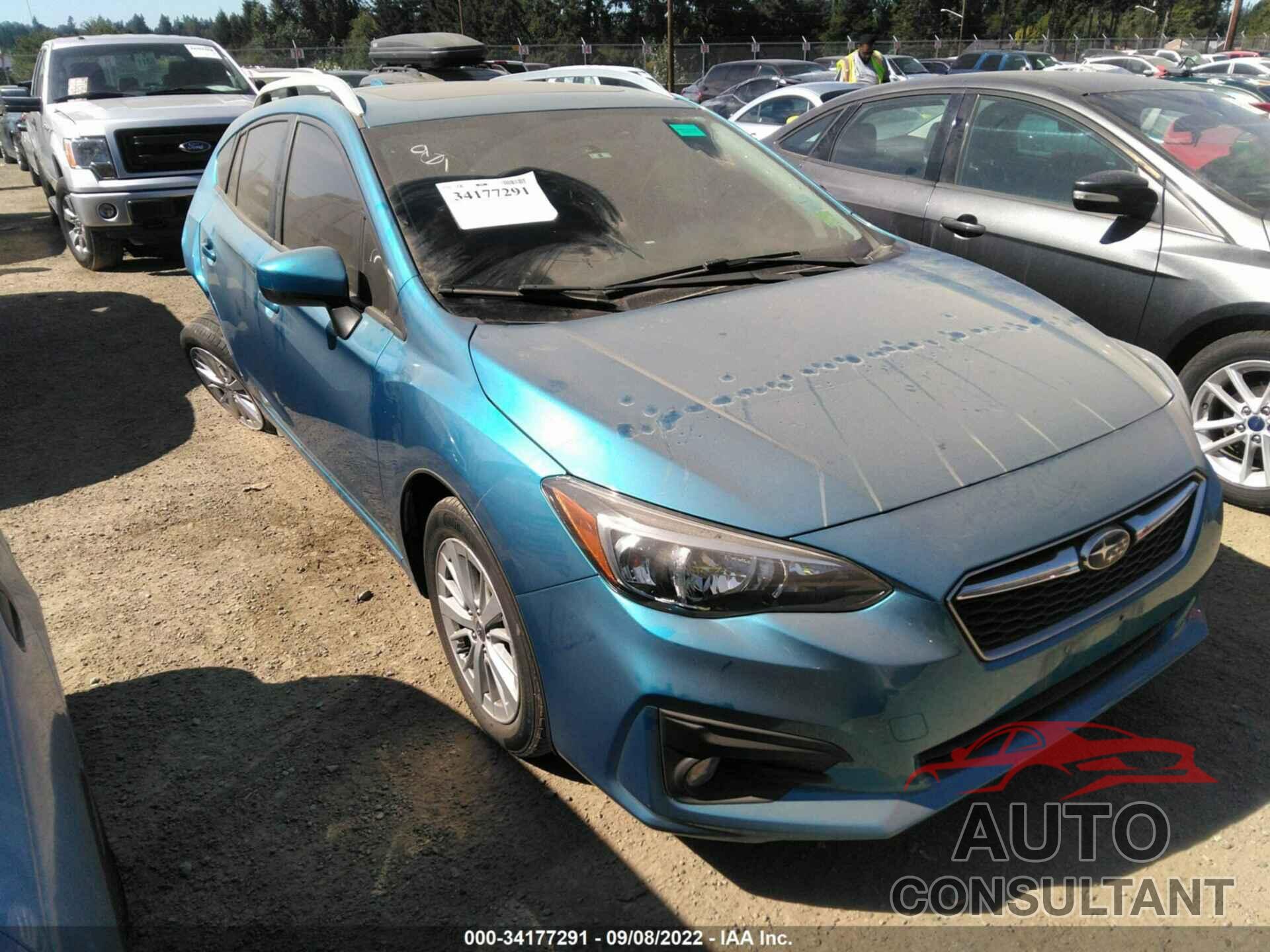 SUBARU IMPREZA 2018 - 4S3GTAB65J3737336