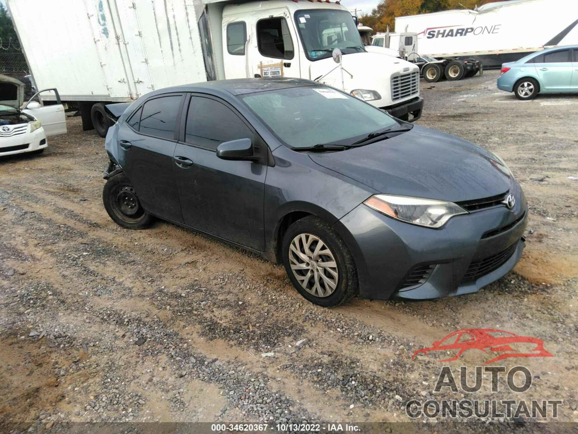 TOYOTA COROLLA 2015 - 5YFBURHE0FP289400