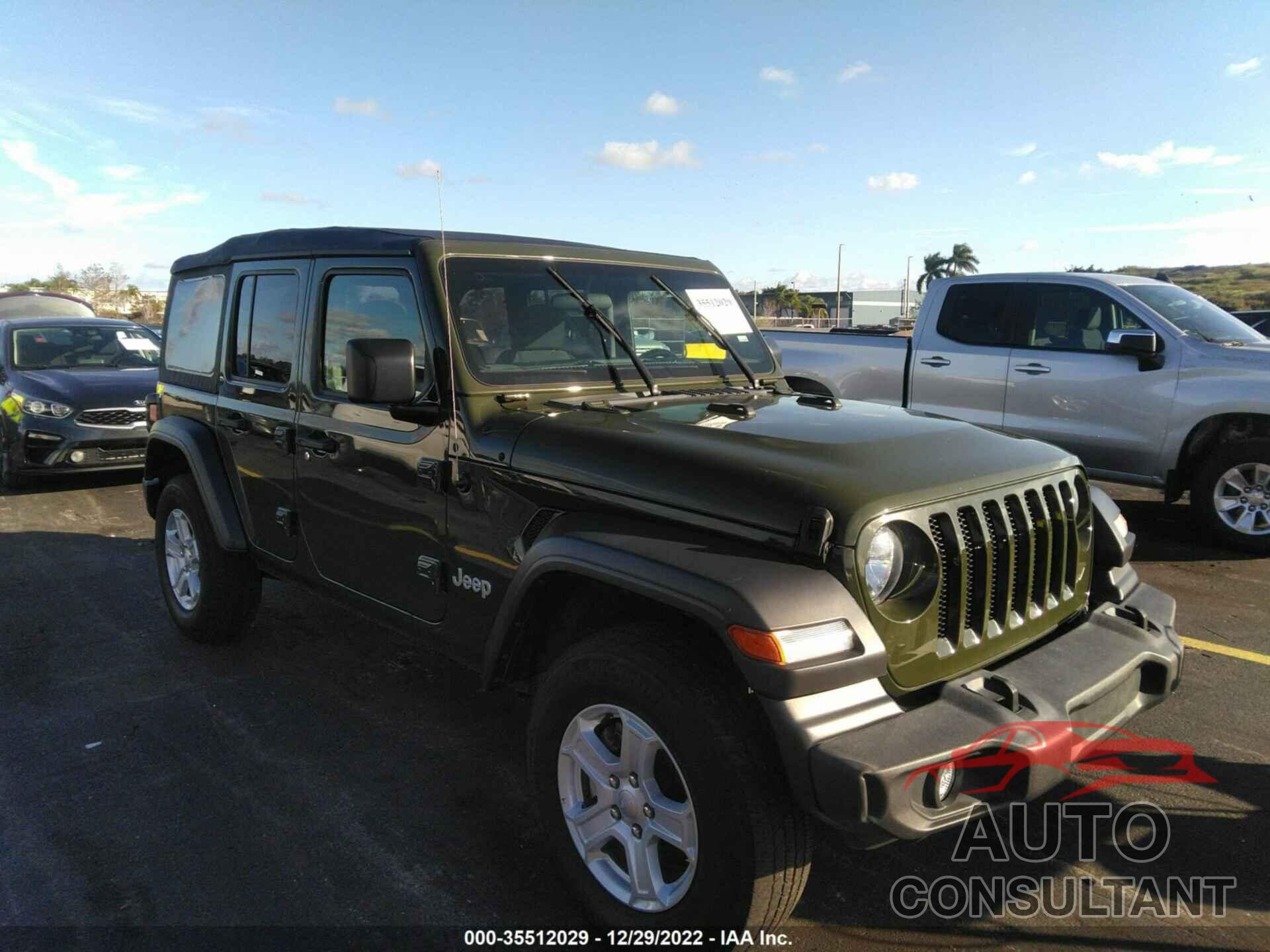 JEEP WRANGLER UNLIMITED 2021 - 1C4HJXDN5MW592643