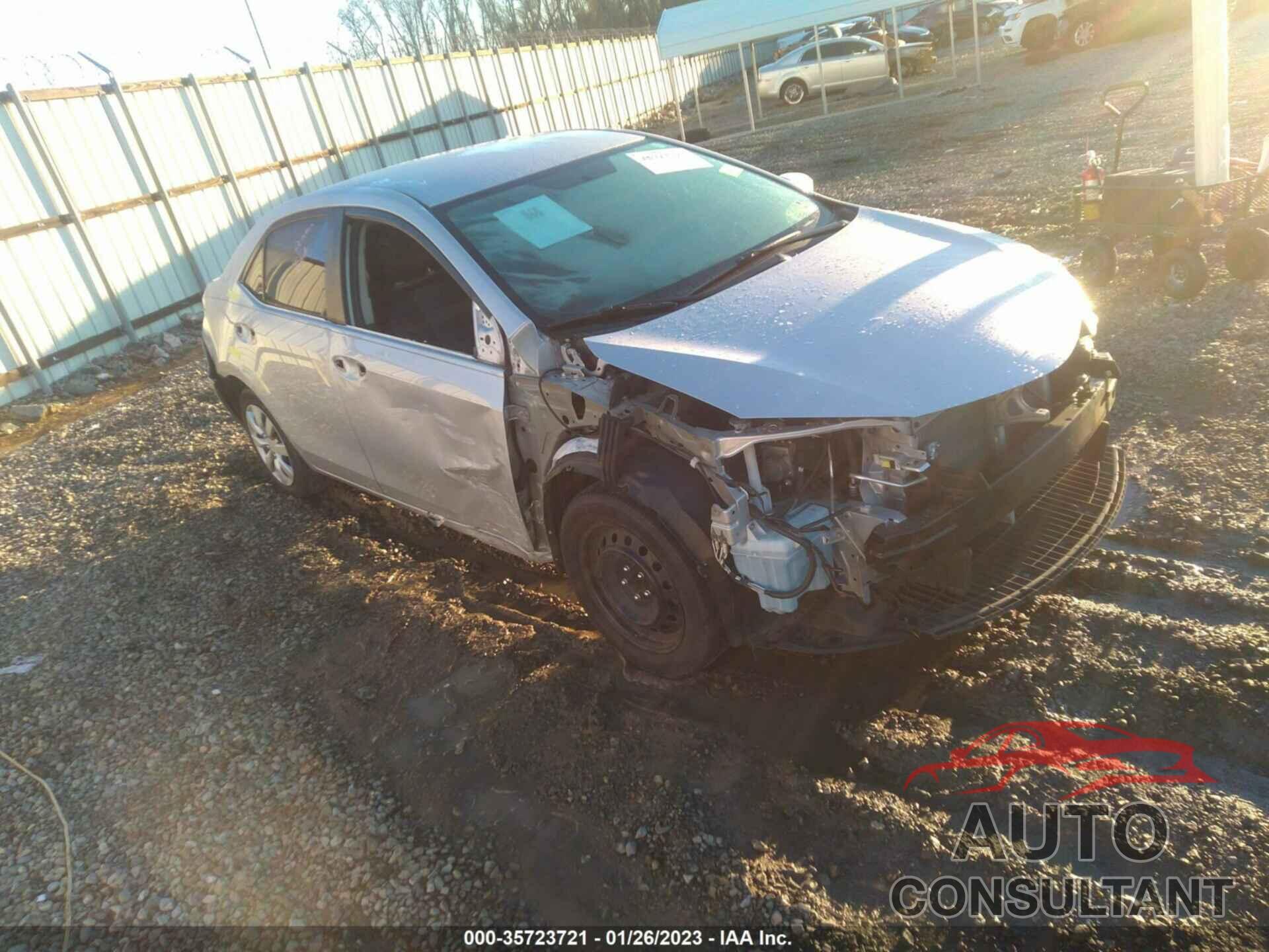 TOYOTA COROLLA 2015 - 2T1BURHE2FC421864