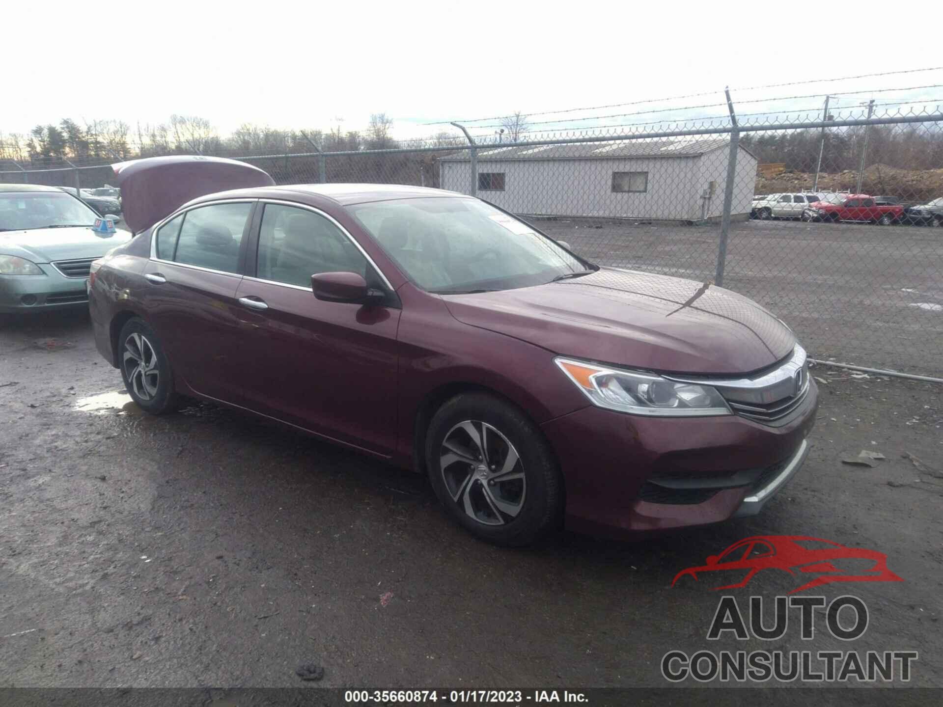 HONDA ACCORD SEDAN 2017 - 1HGCR2F38HA308637