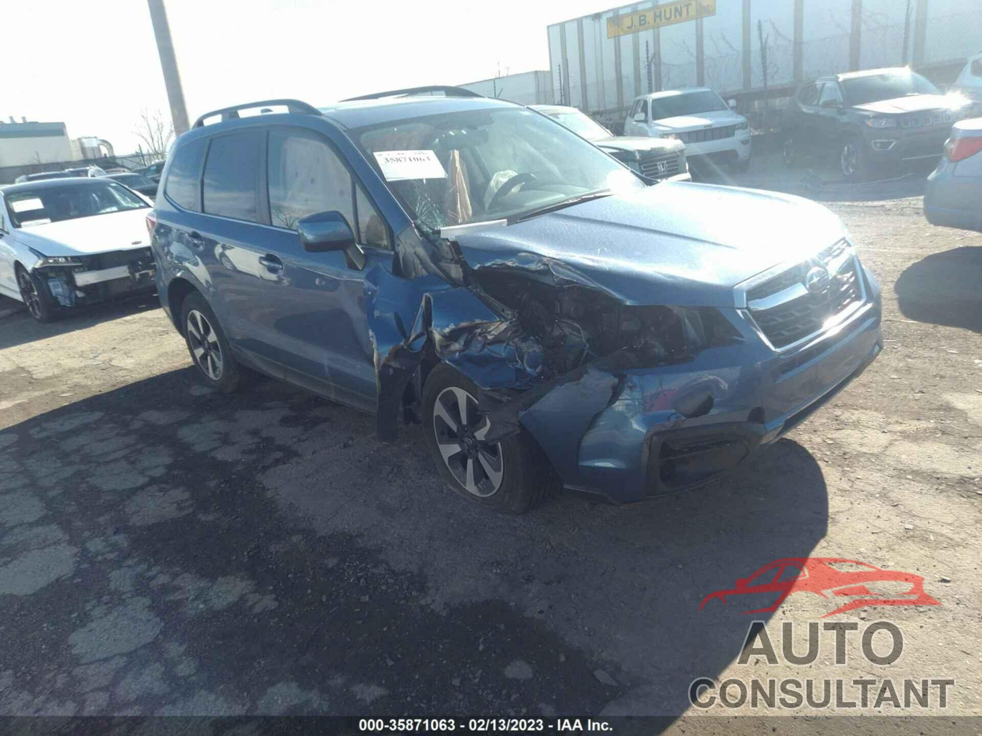SUBARU FORESTER 2018 - JF2SJAJC2JH603038