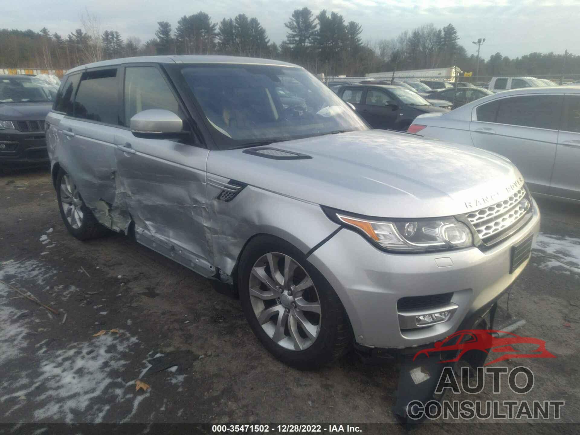 LAND ROVER RANGE ROVER SPORT 2016 - SALWR2VF0GA635905