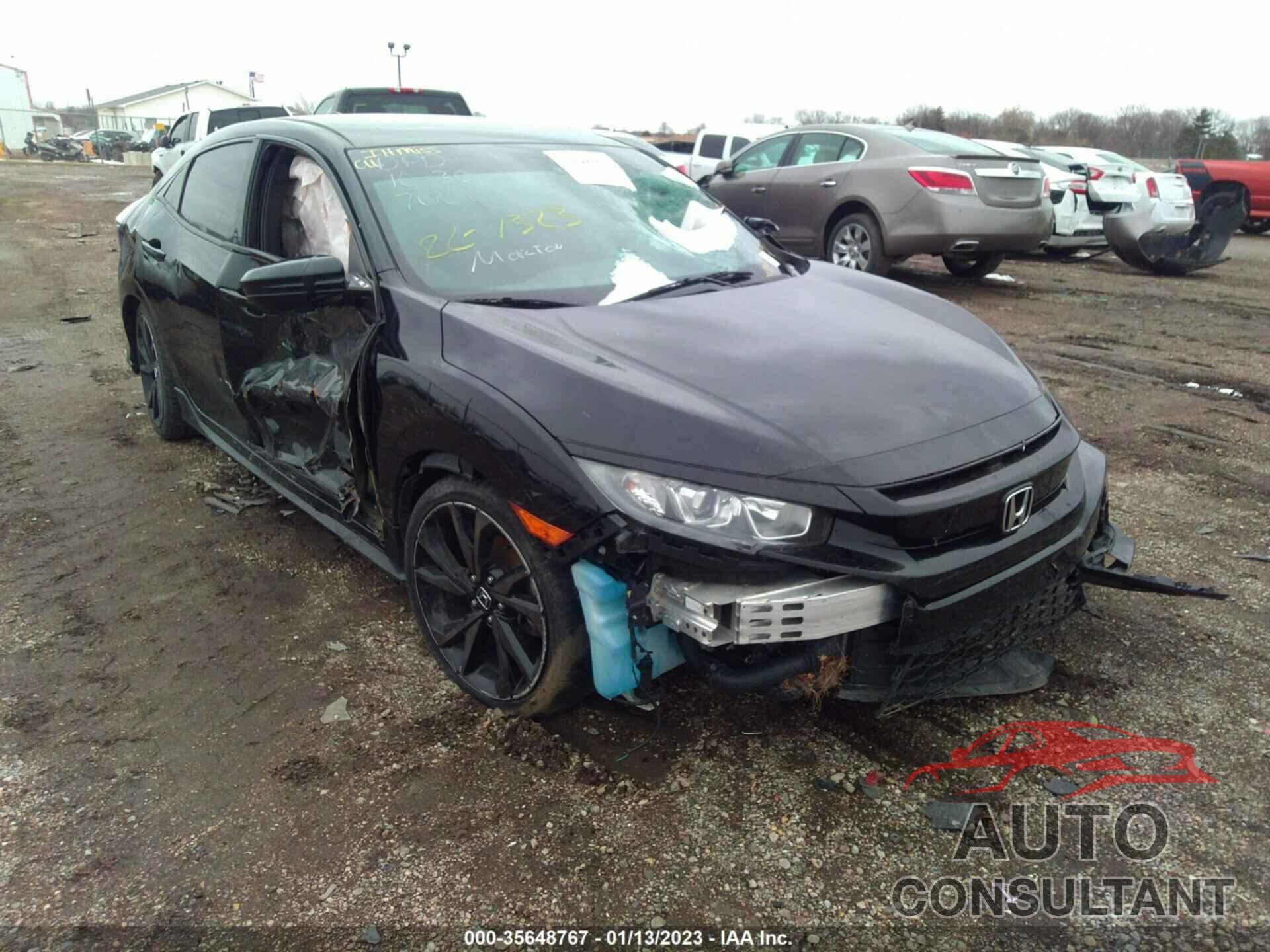 HONDA CIVIC HATCHBACK 2018 - SHHFK7G41JU217001