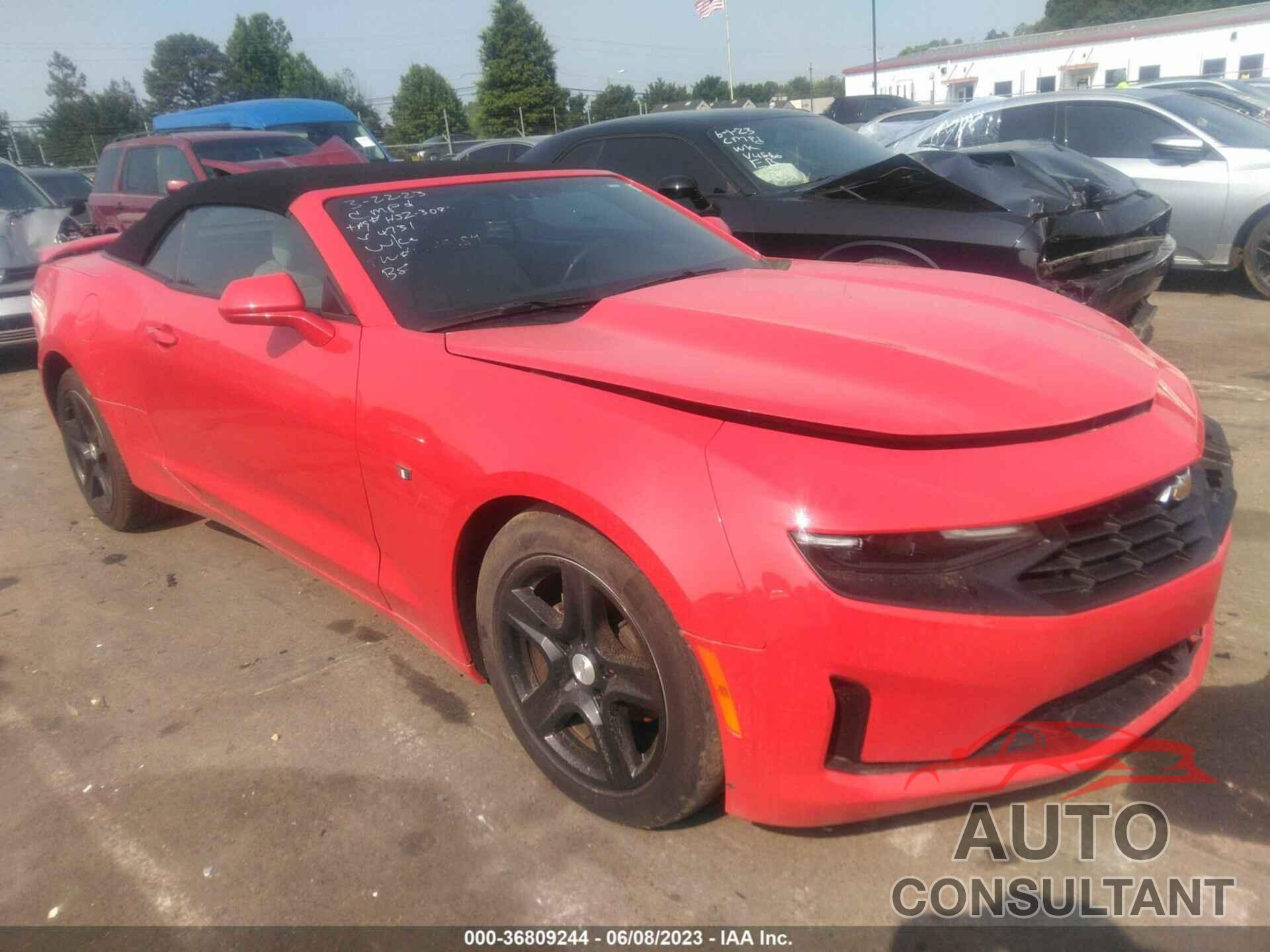 CHEVROLET CAMARO 2019 - 1G1FB3DS9K0134731