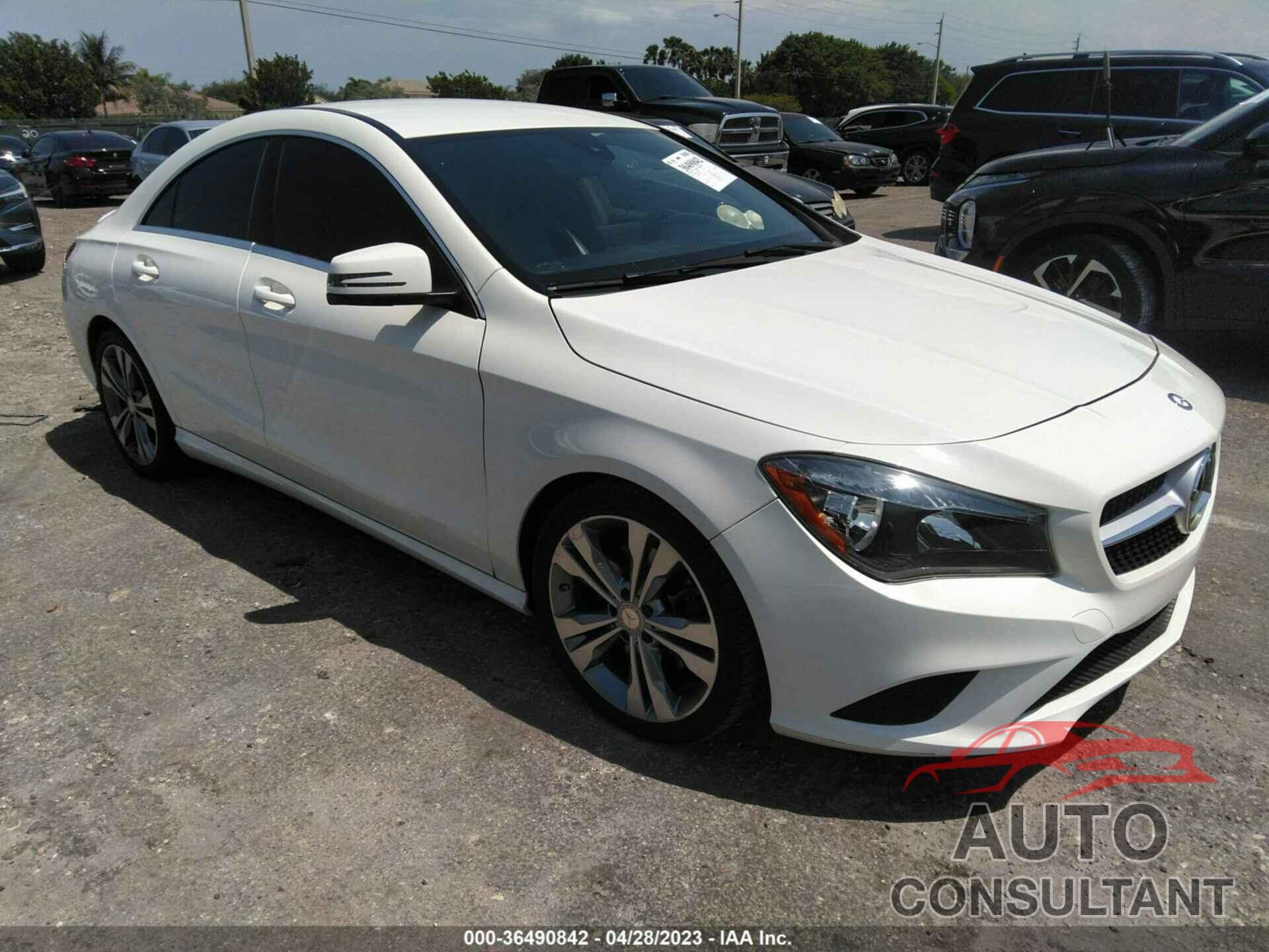 MERCEDES-BENZ CLA 2016 - WDDSJ4EB2GN307387