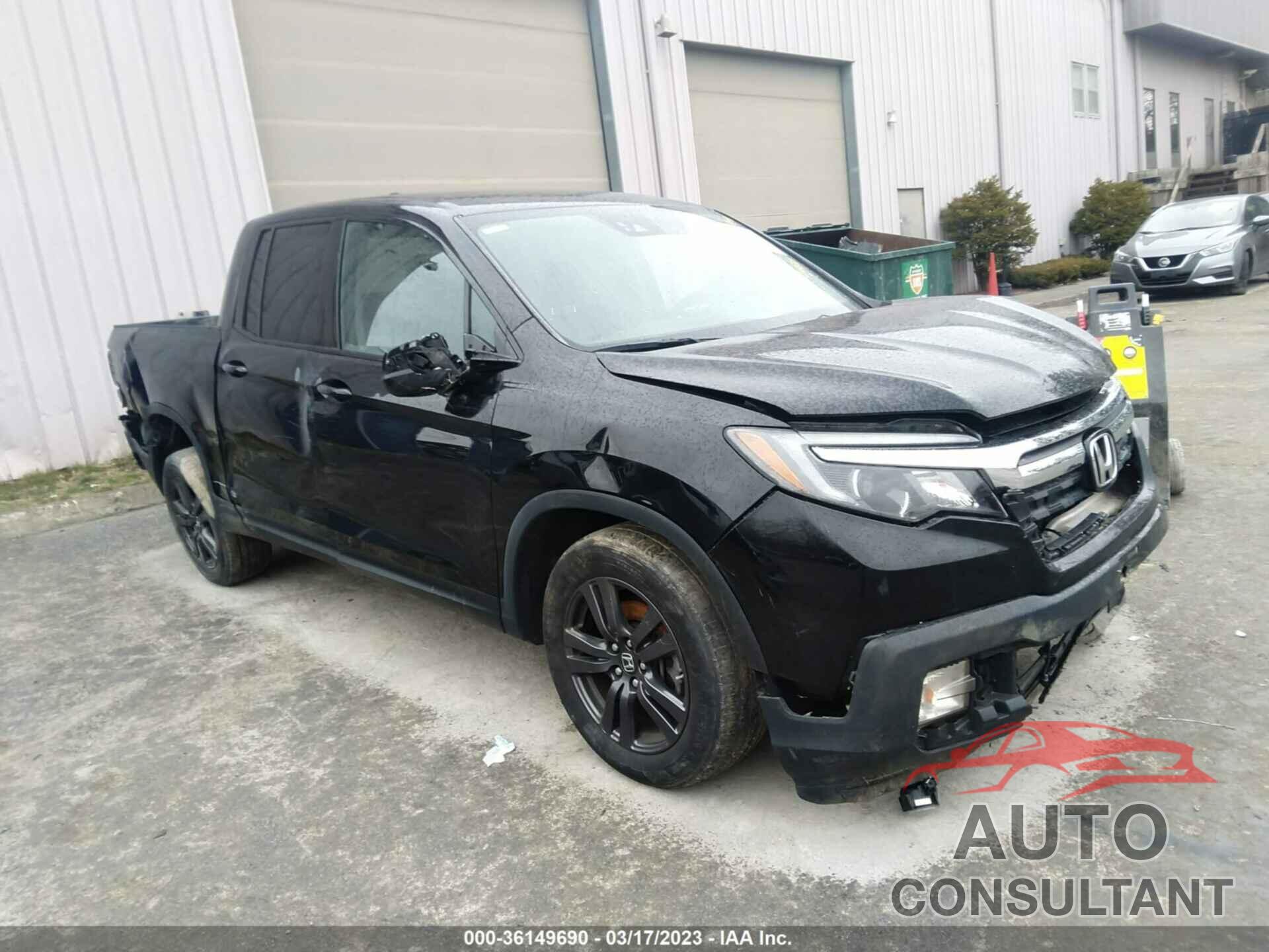 HONDA RIDGELINE 2019 - 5FPYK3F18KB049442