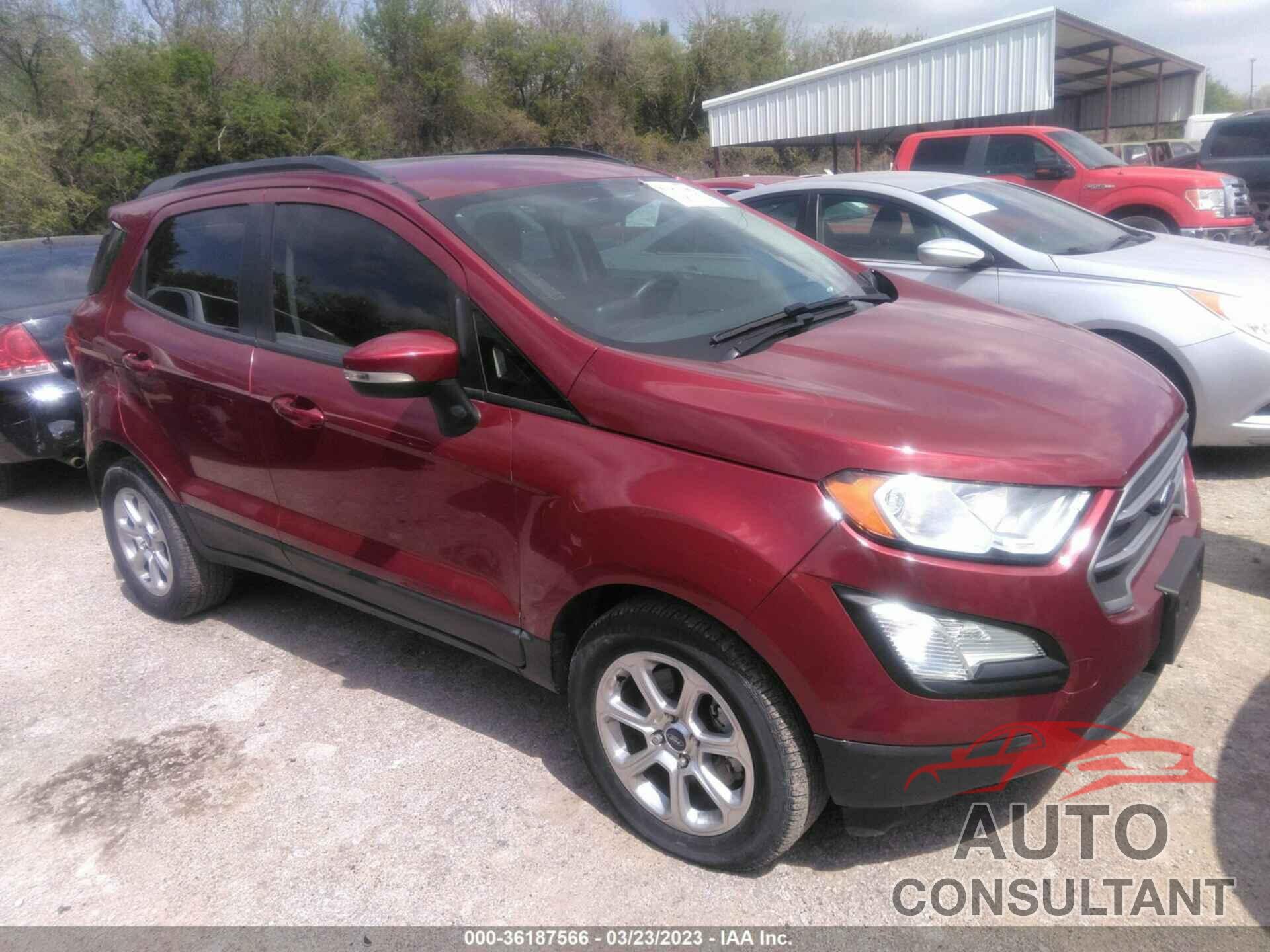 FORD ECOSPORT 2019 - MAJ3S2GE5KC295074