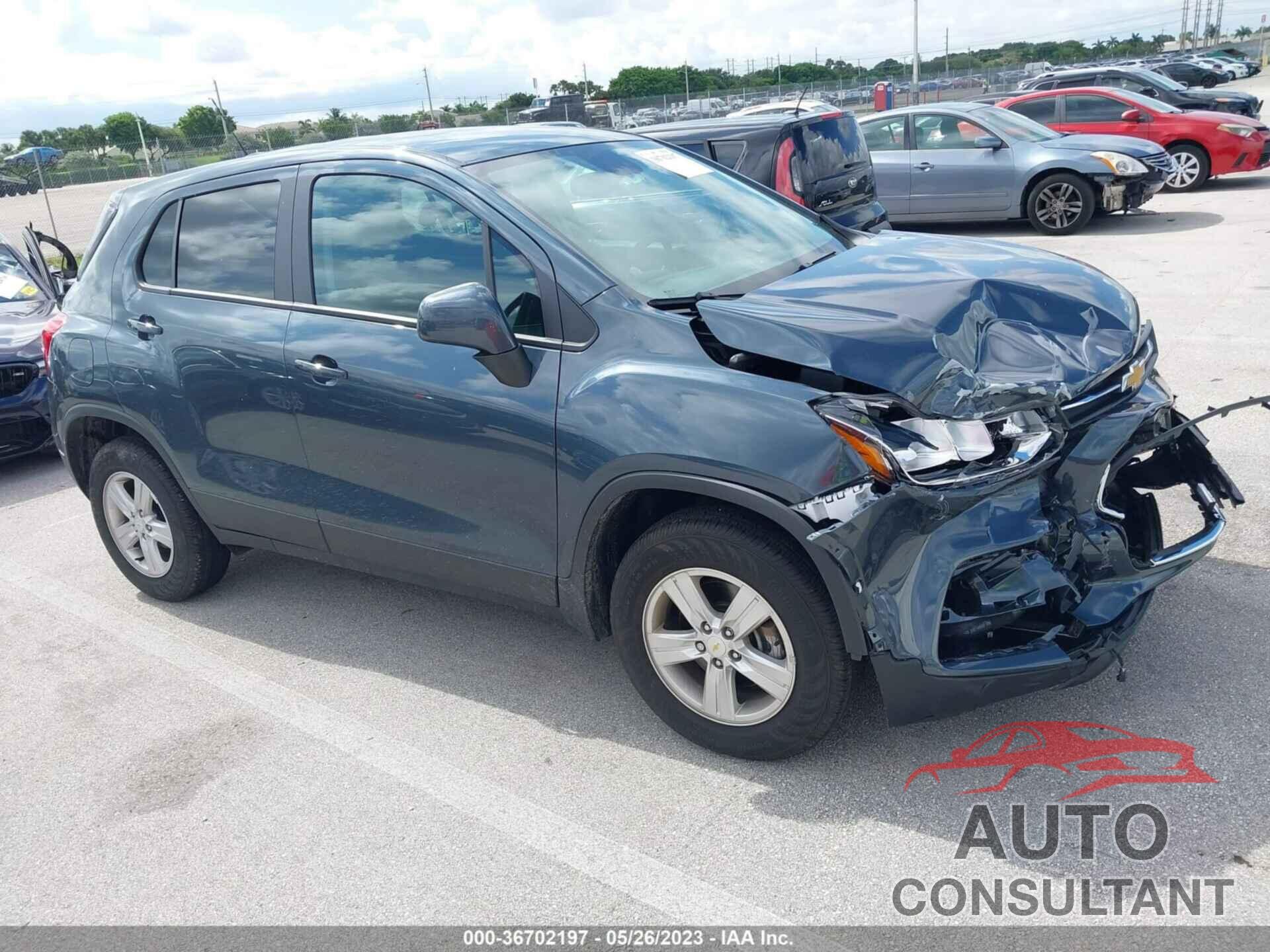 CHEVROLET TRAX 2022 - KL7CJNSM8NB541880