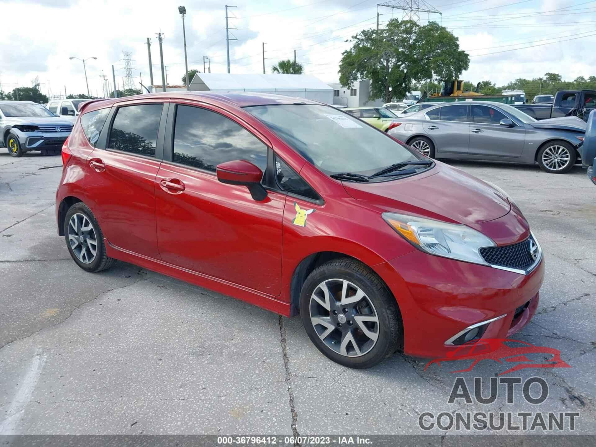 NISSAN VERSA NOTE 2015 - 3N1CE2CPXFL440437