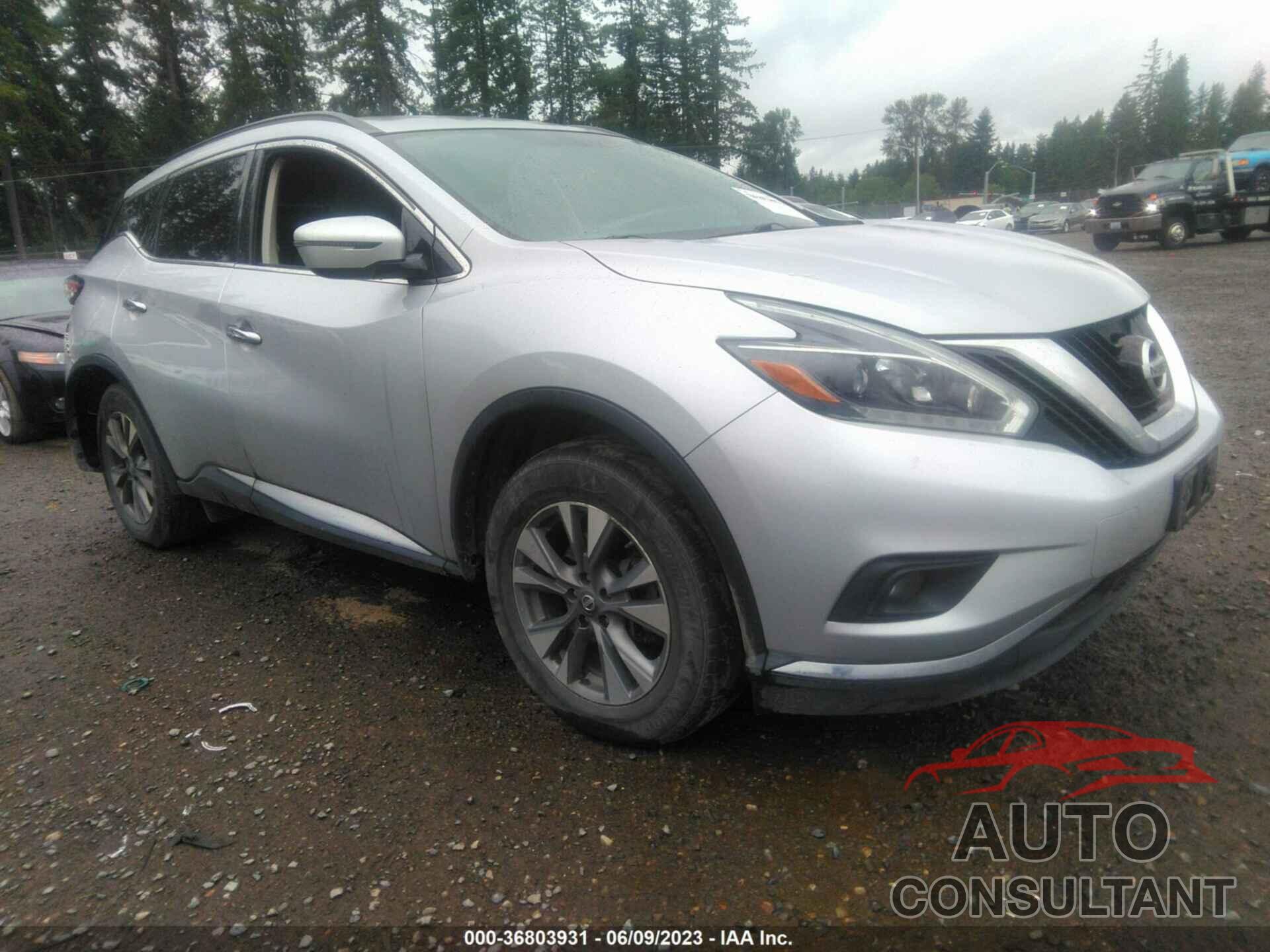 NISSAN MURANO 2018 - 5N1AZ2MH4JN110863