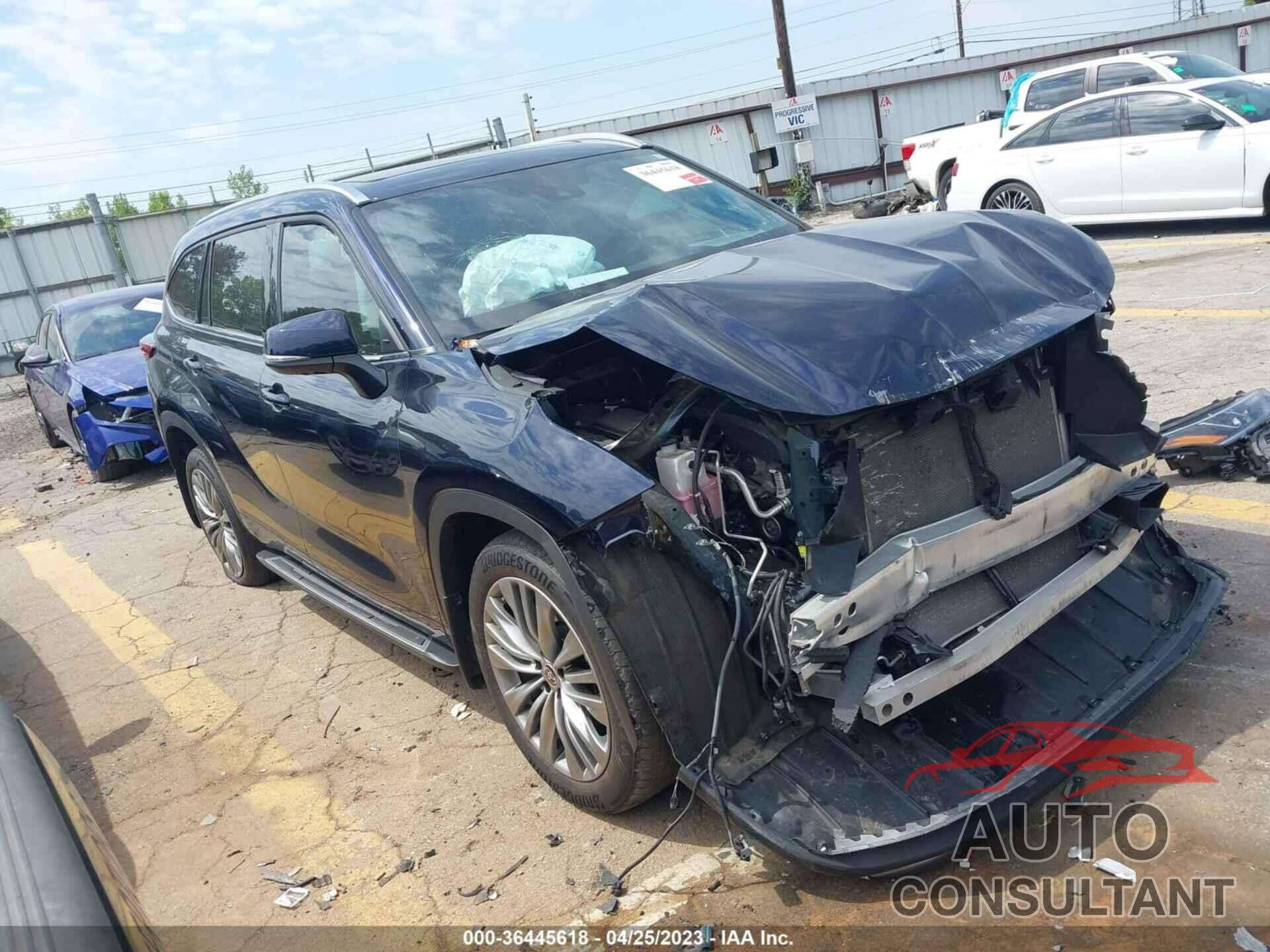 TOYOTA HIGHLANDER 2022 - 5TDFZRBH6NS170150