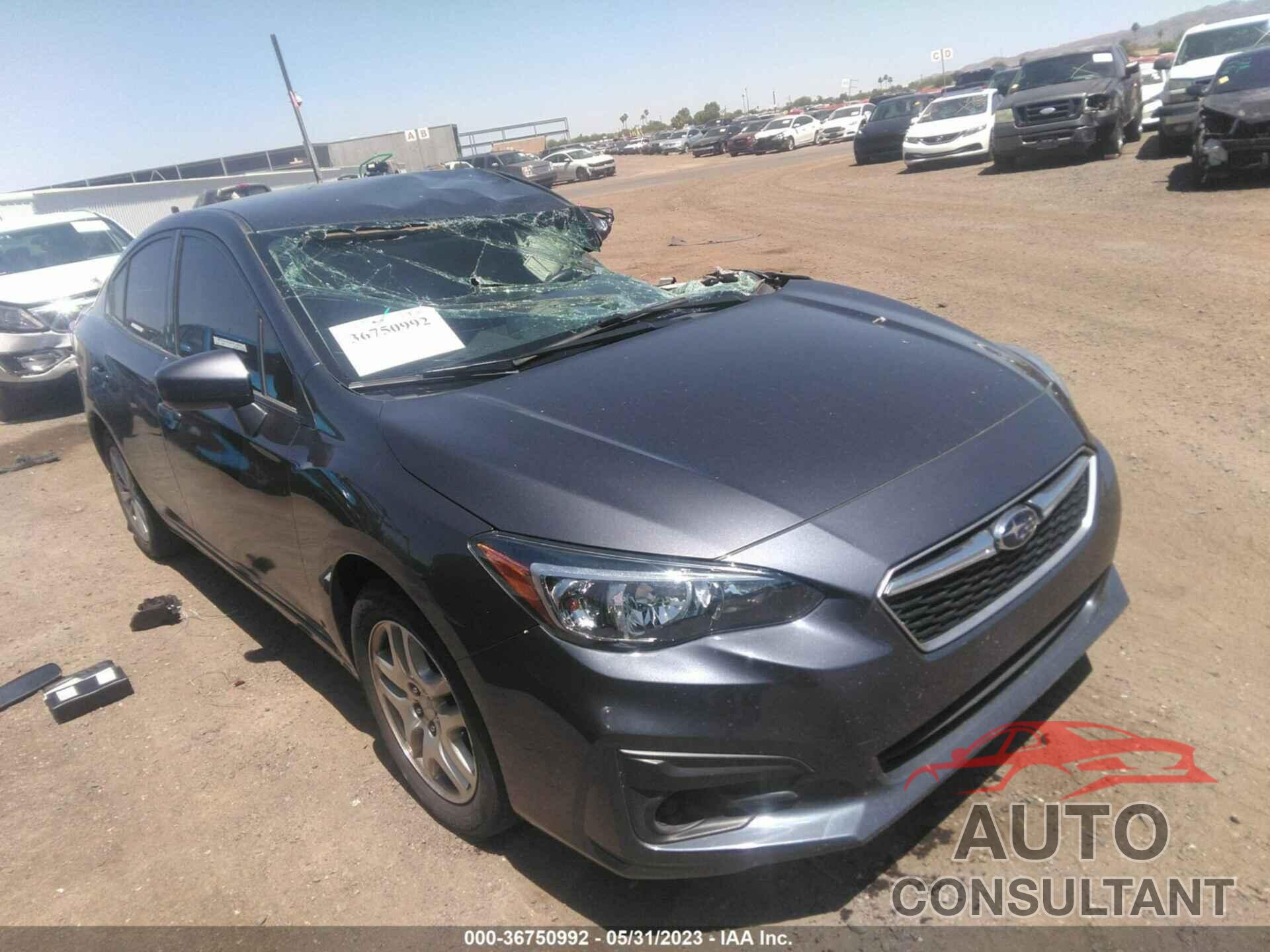 SUBARU IMPREZA 2017 - 4S3GKAB67H3621746