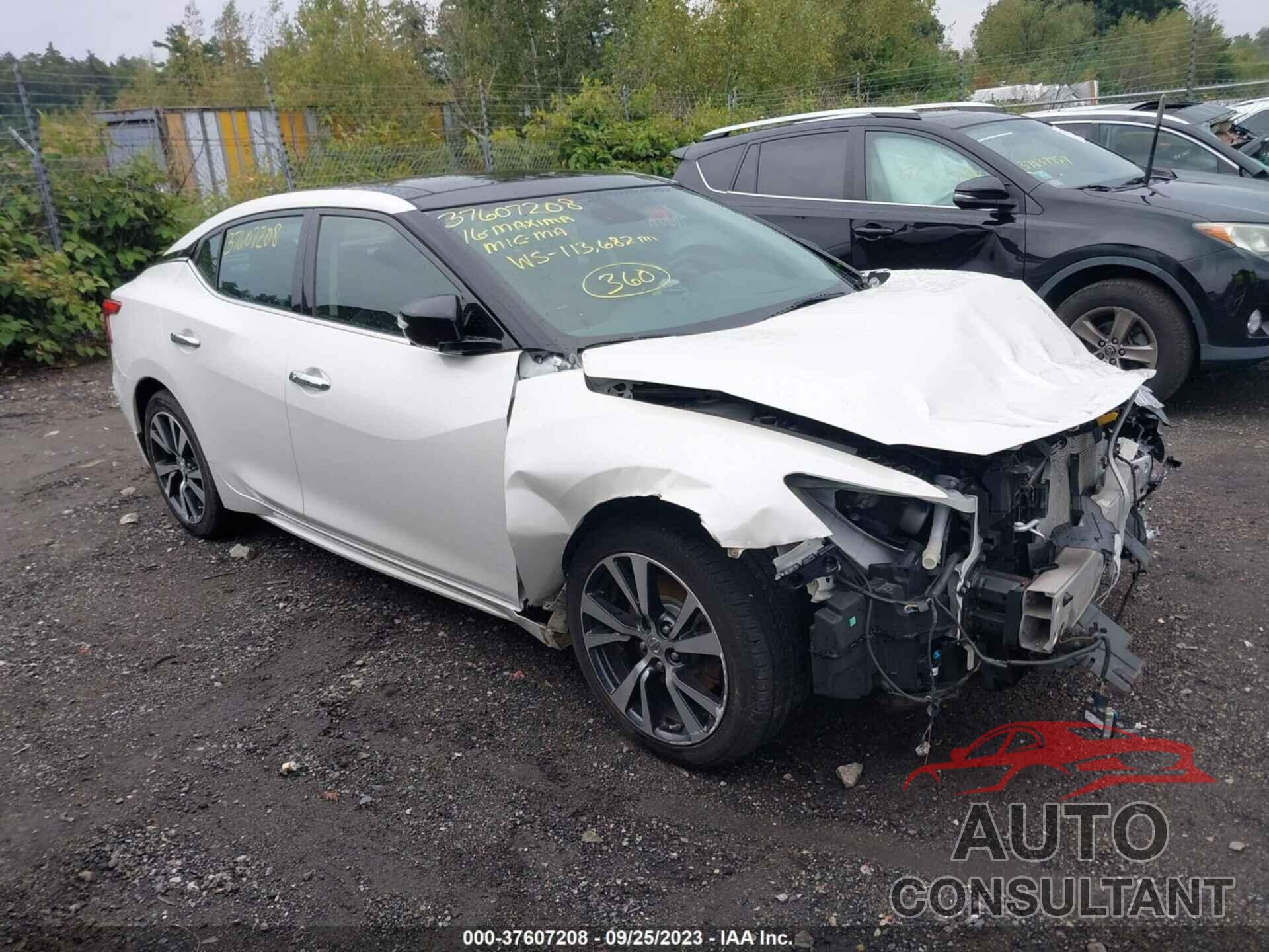 NISSAN MAXIMA 2016 - 1N4AA6AP6GC383635