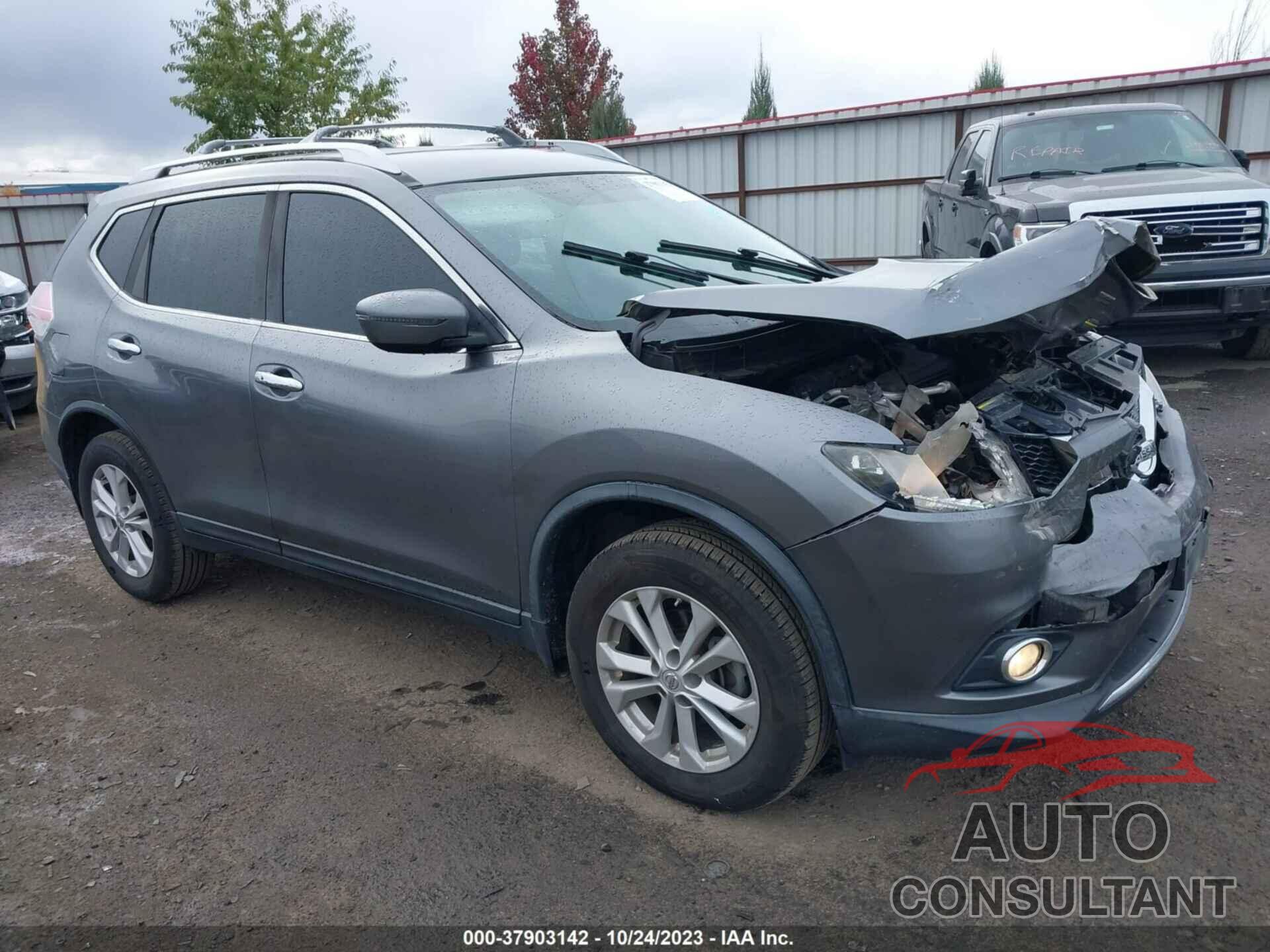 NISSAN ROGUE 2016 - KNMAT2MVXGP632535