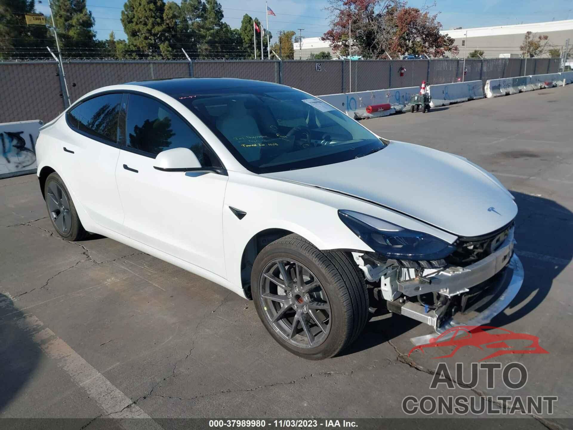 TESLA MODEL 3 2022 - 5YJ3E1EA5NF248341