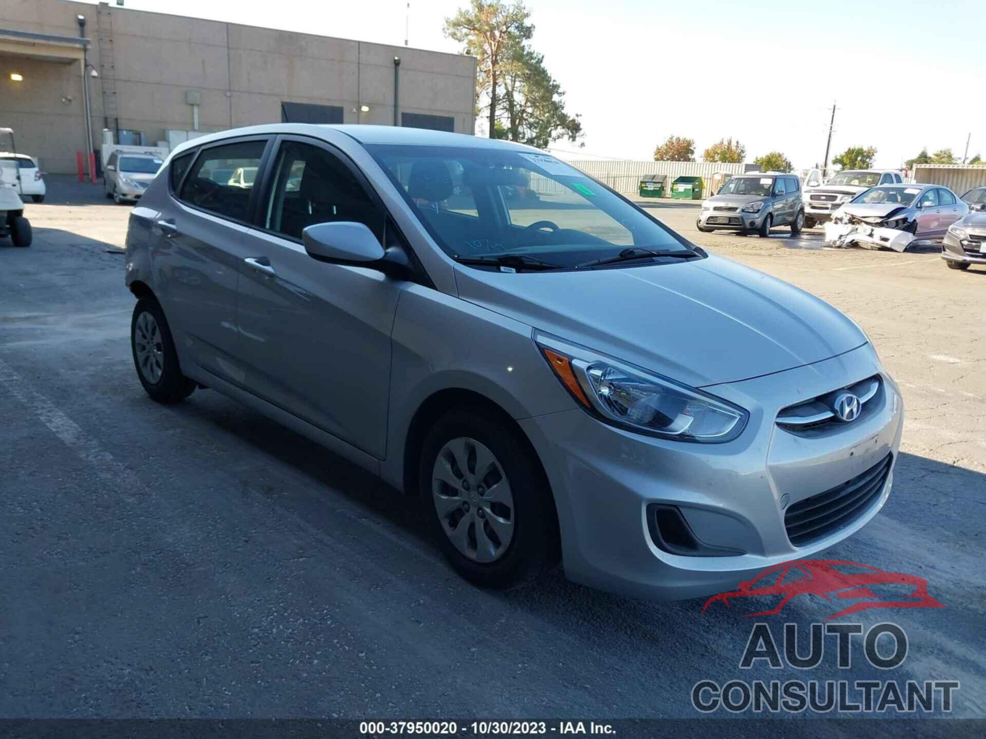 HYUNDAI ACCENT 2016 - KMHCT5AE5GU263174