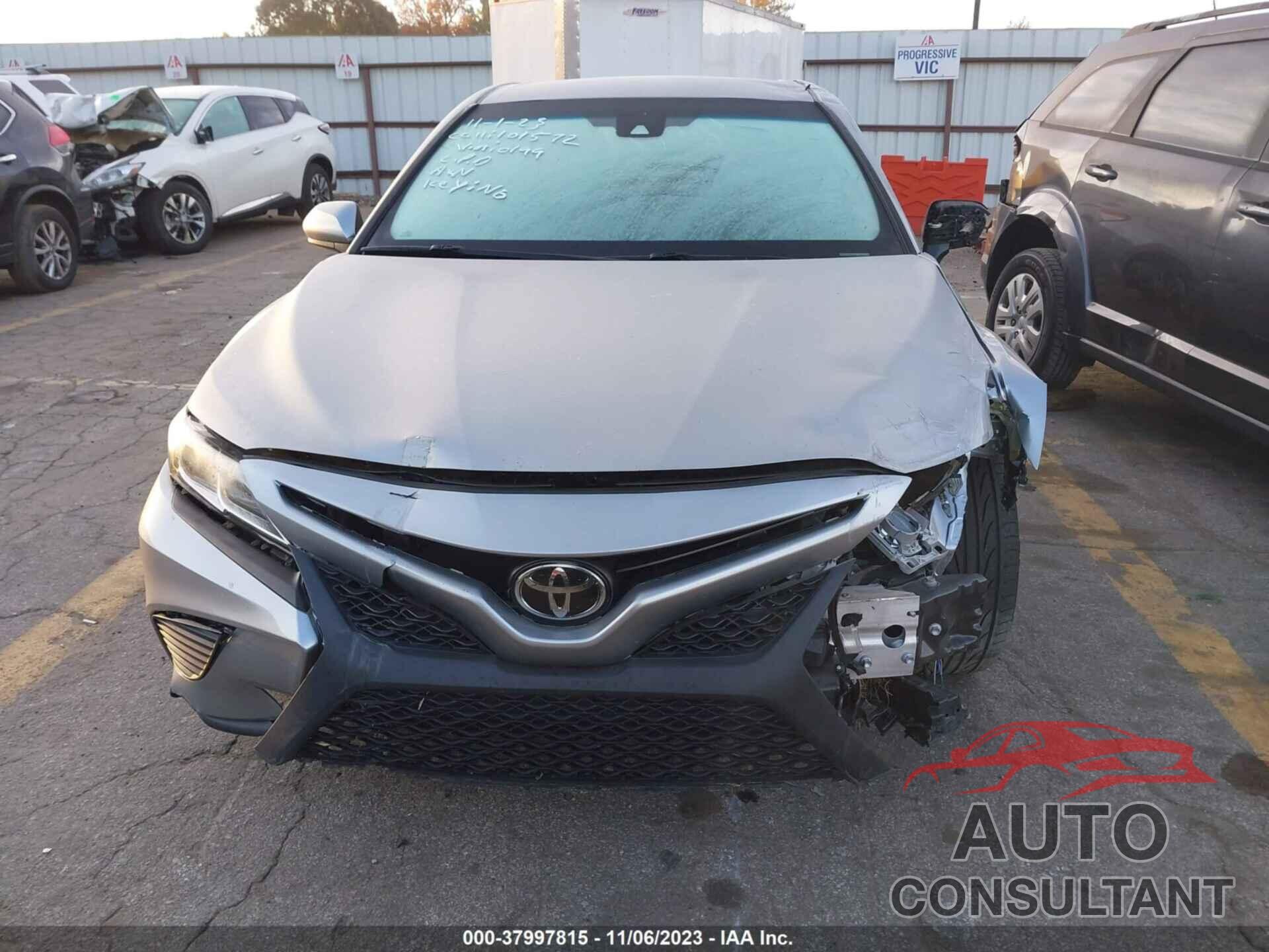 TOYOTA CAMRY 2019 - 4T1B11HK0KU780199