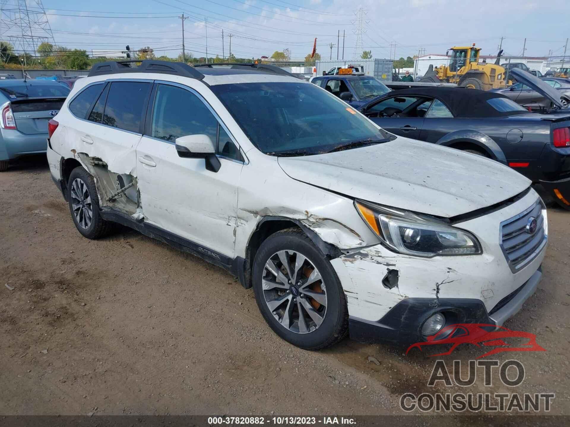 SUBARU OUTBACK 2016 - 4S4BSBNC4G3211837