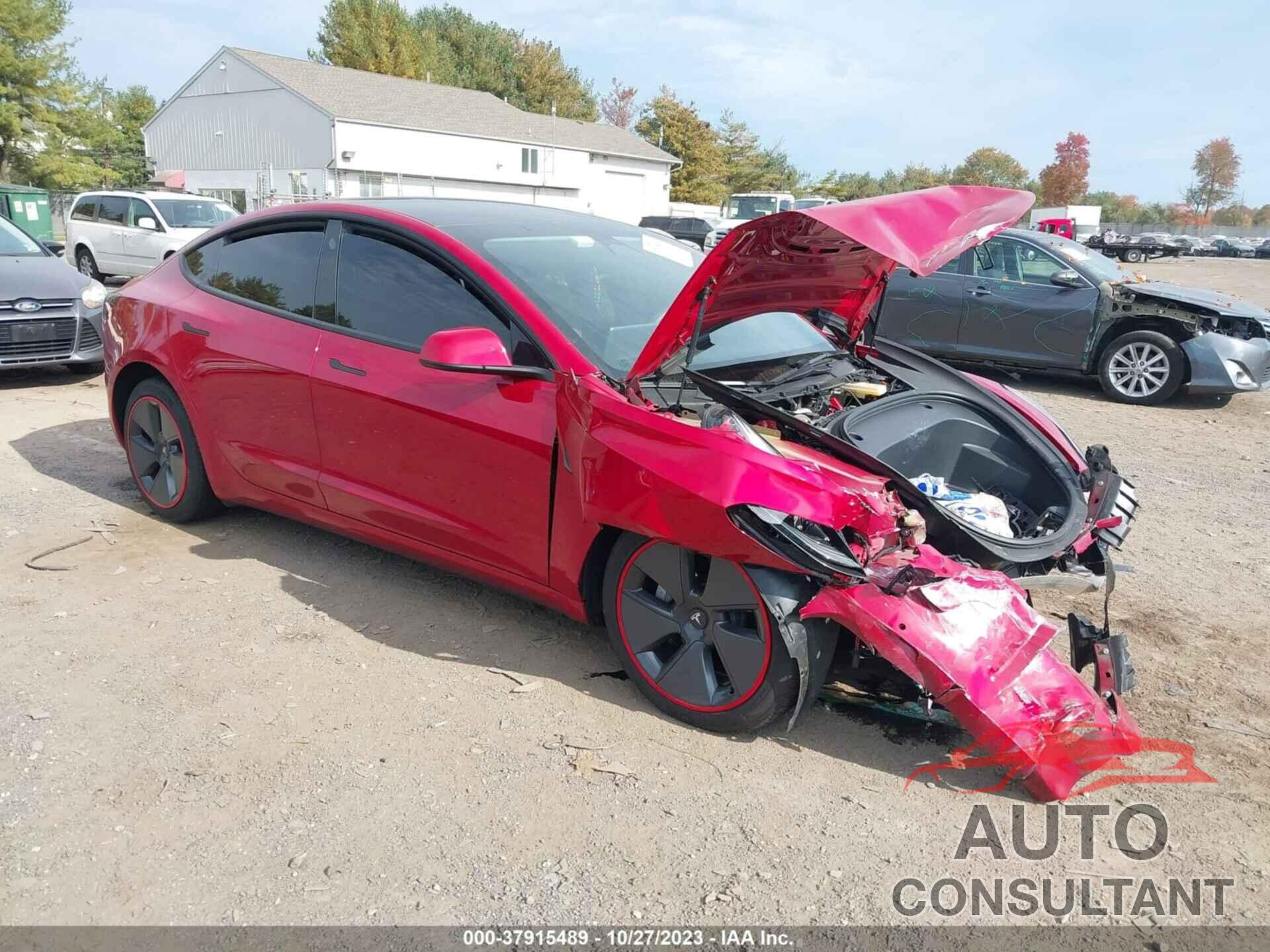 TESLA MODEL 3 2022 - 5YJ3E1EB3NF349080