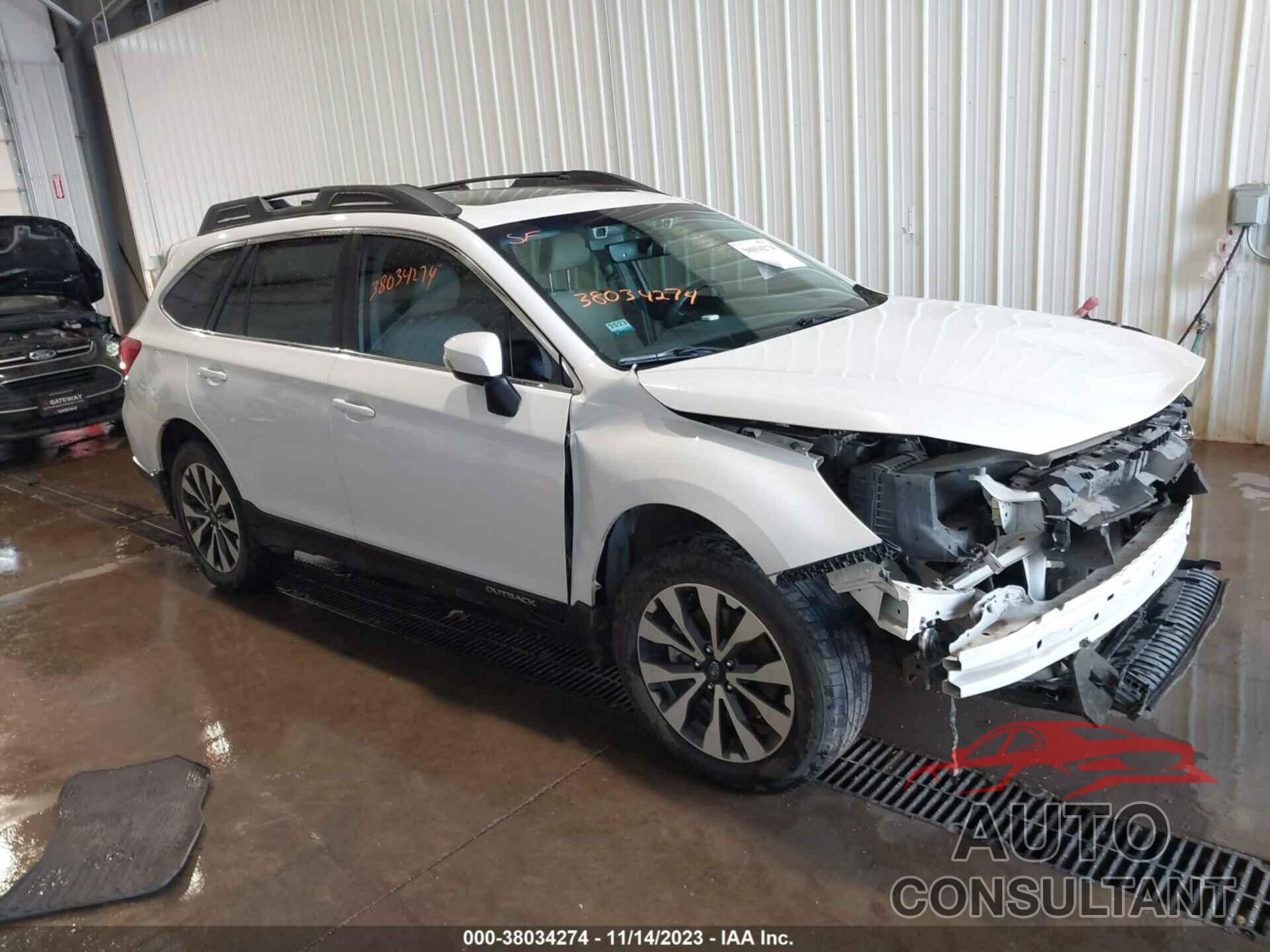 SUBARU OUTBACK 2017 - 4S4BSANC2H3283017