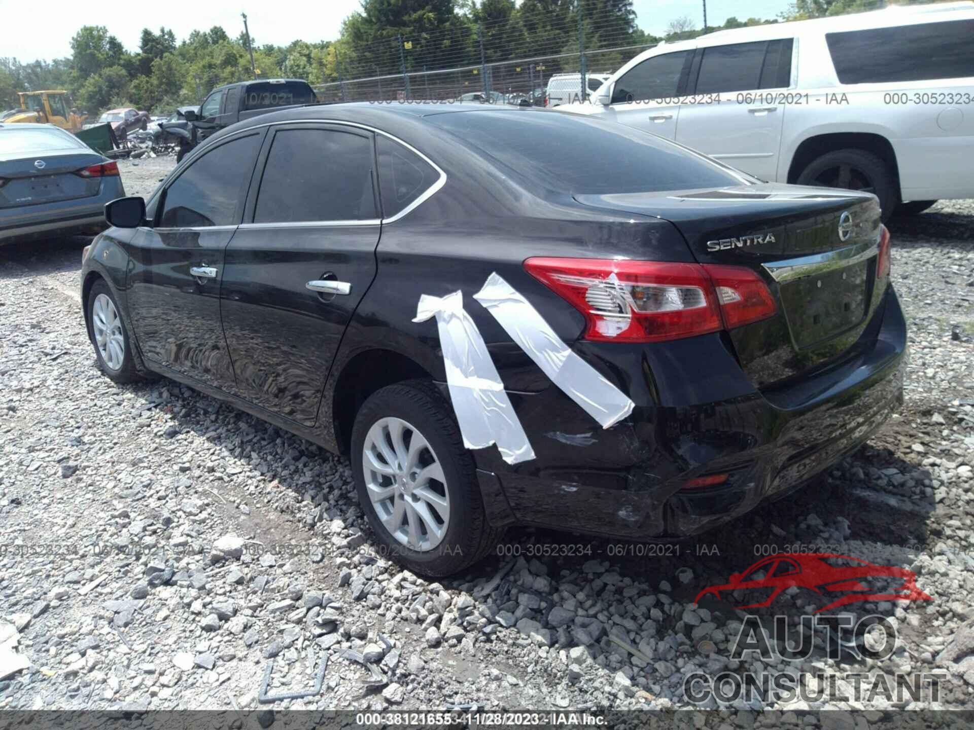 NISSAN SENTRA 2019 - 3N1AB7AP0KY324564