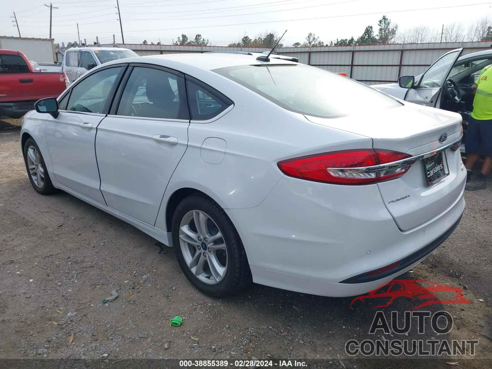 FORD FUSION 2018 - 3FA6P0HDXJR200968